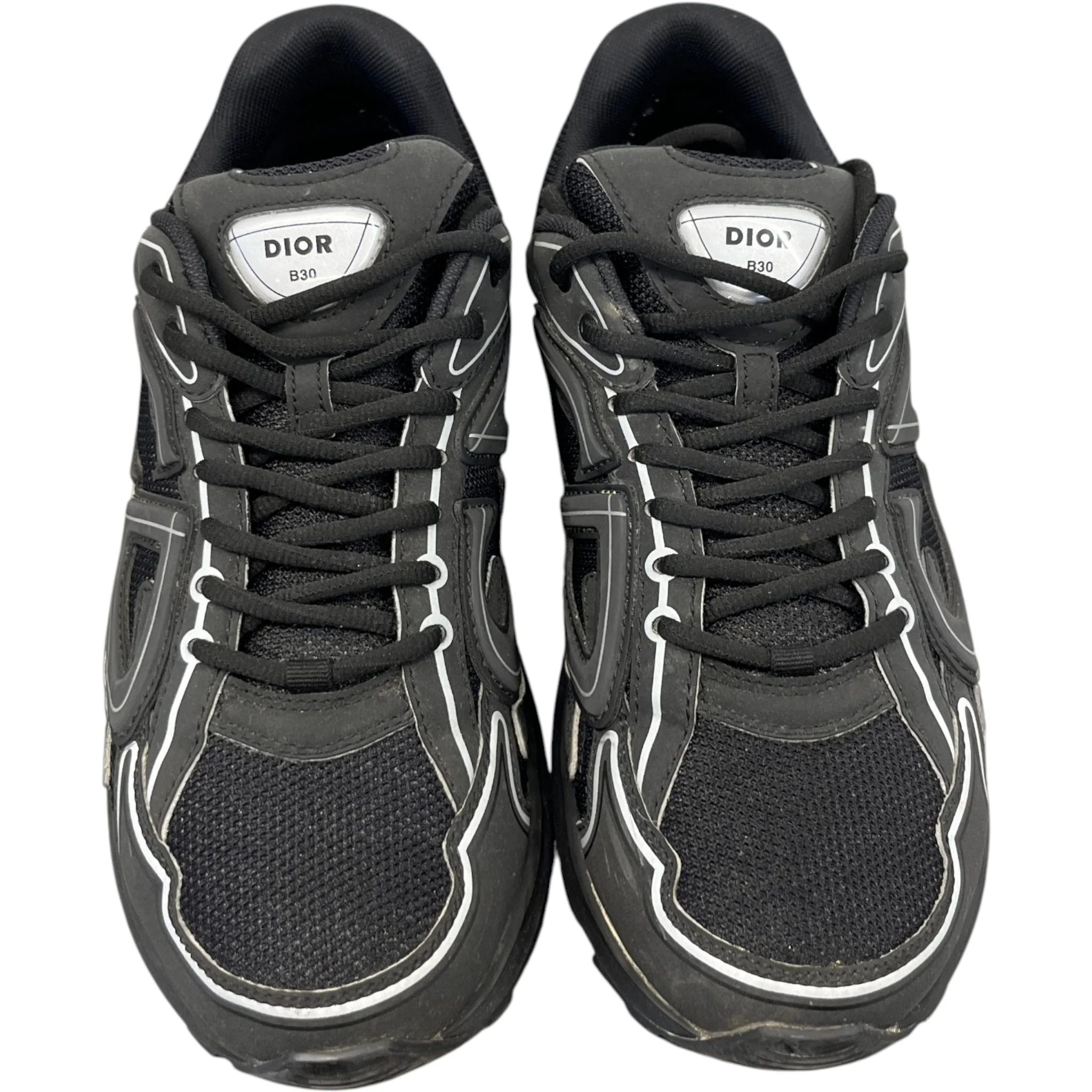 Men's B30 Low Trainers Black Size EU 43 / UK 9 - Image 6