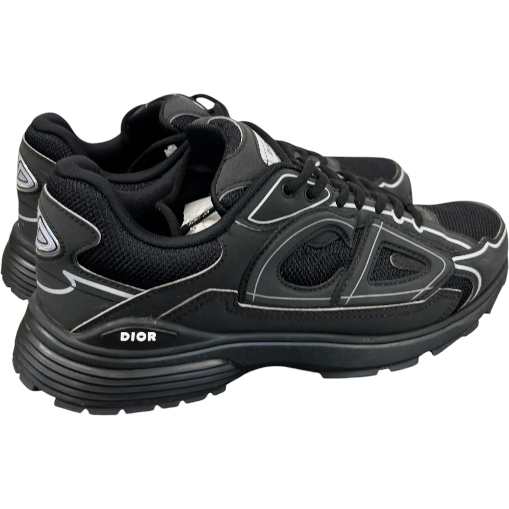 Men's B30 Low Trainers Black Size EU 43 / UK 9 - Image 8