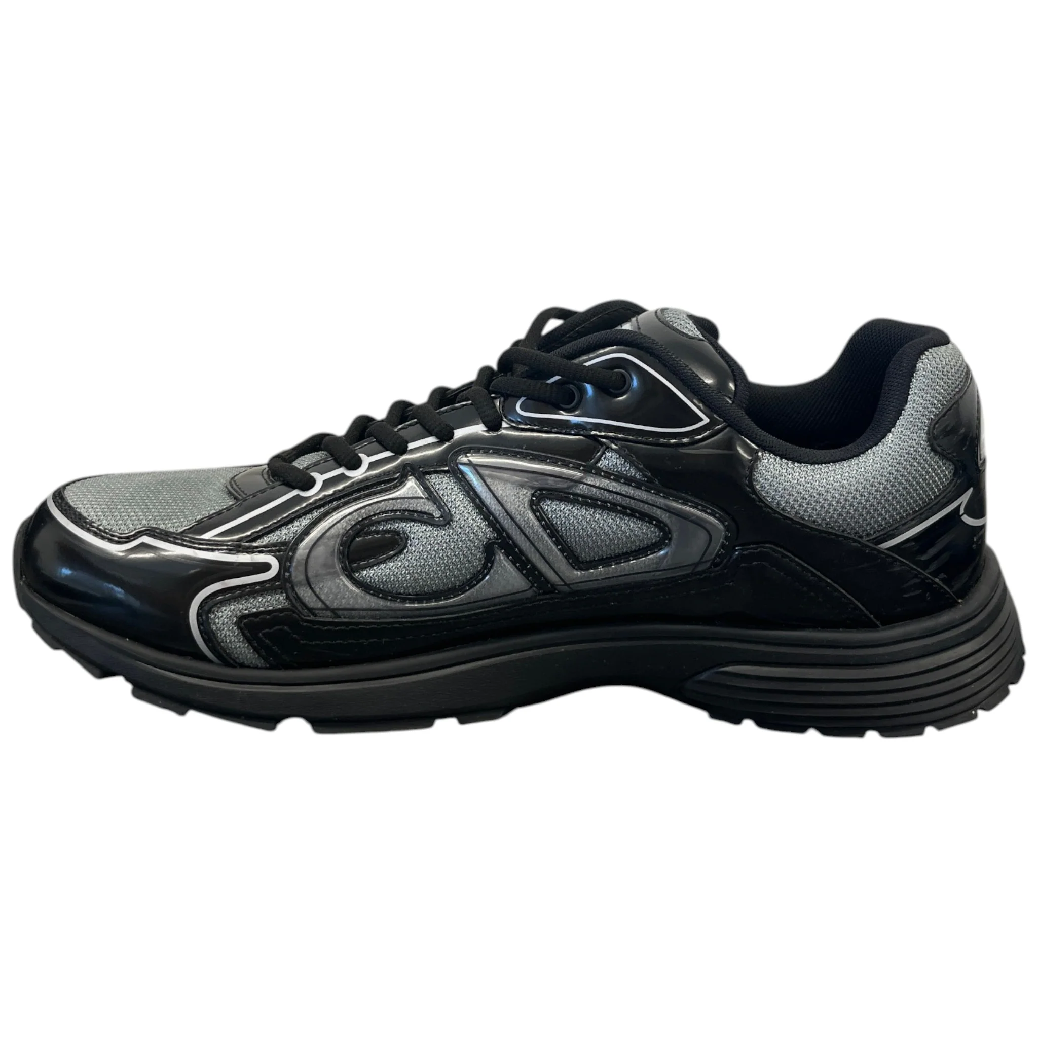 Men's B30 Low Trainers Black Size EU 46 / UK 12 - Image 2