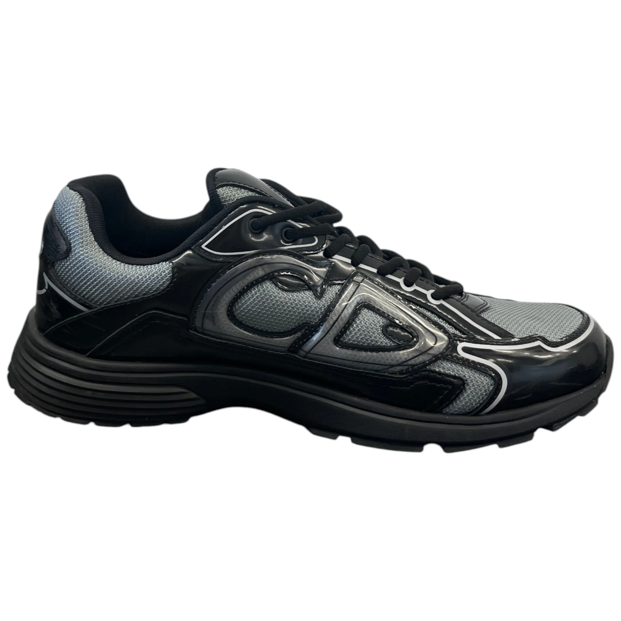 Men's B30 Low Trainers Black Size EU 46 / UK 12 - Image 4