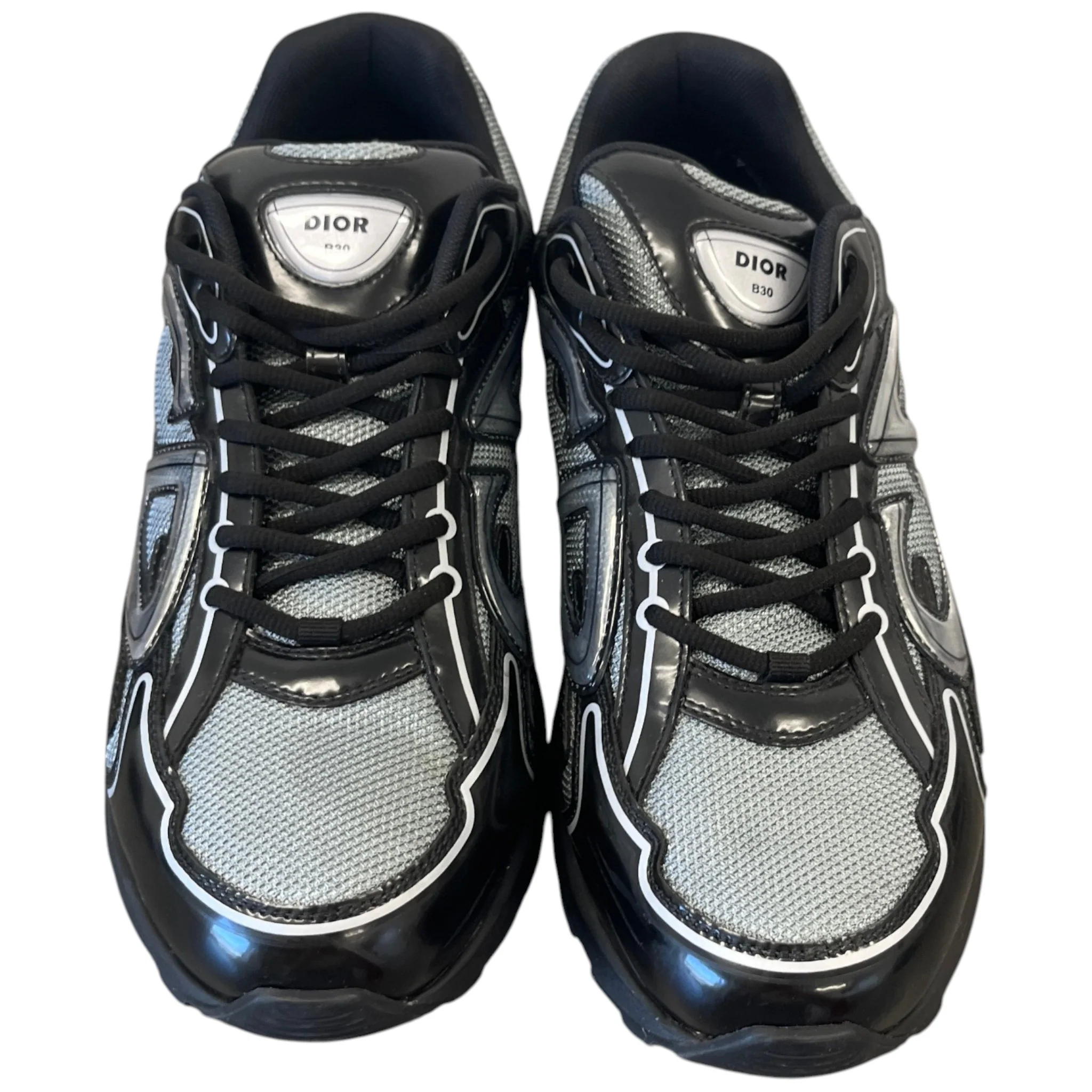 Men's B30 Low Trainers Black Size EU 46 / UK 12 - Image 6