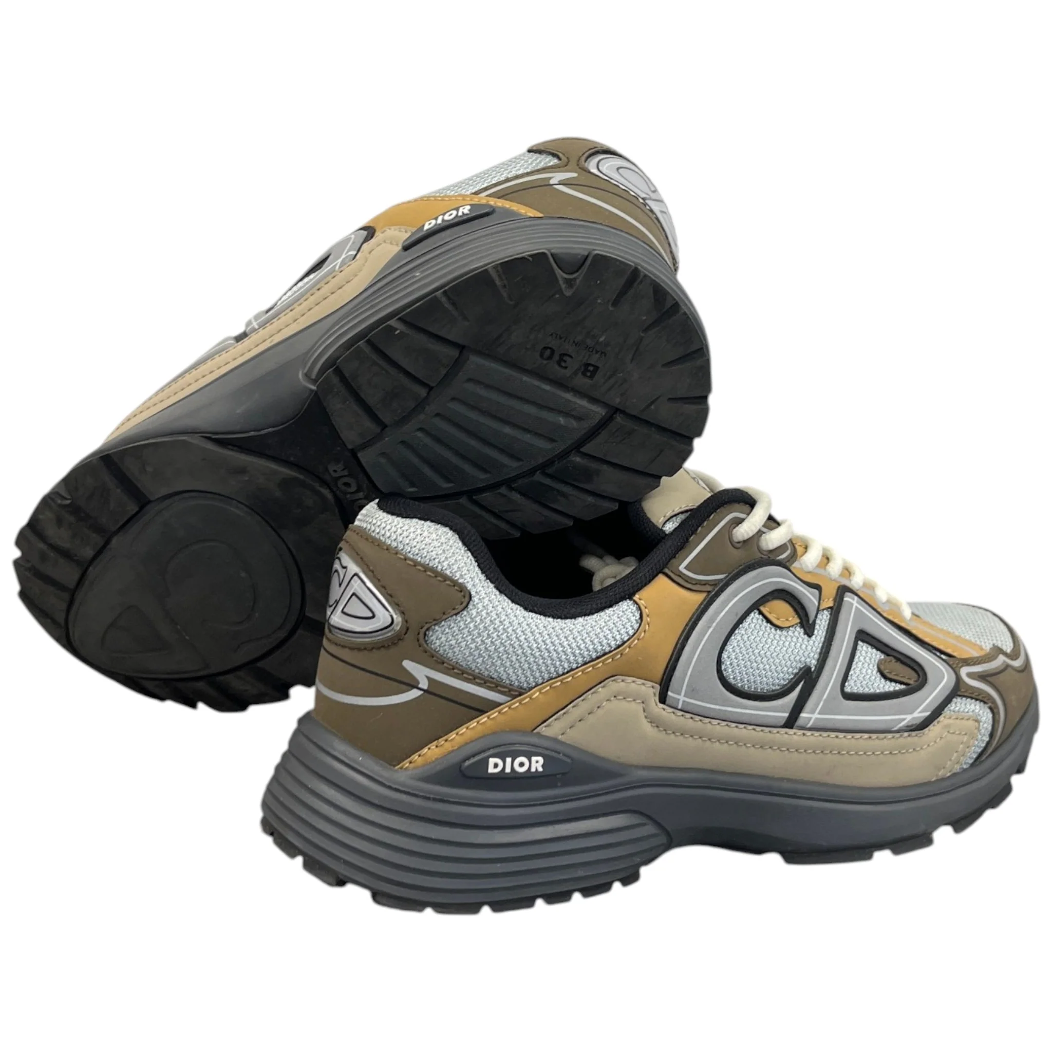 Men's B30 Low Trainers Brown Size EU 41.5 / UK 7.5 - Image 10