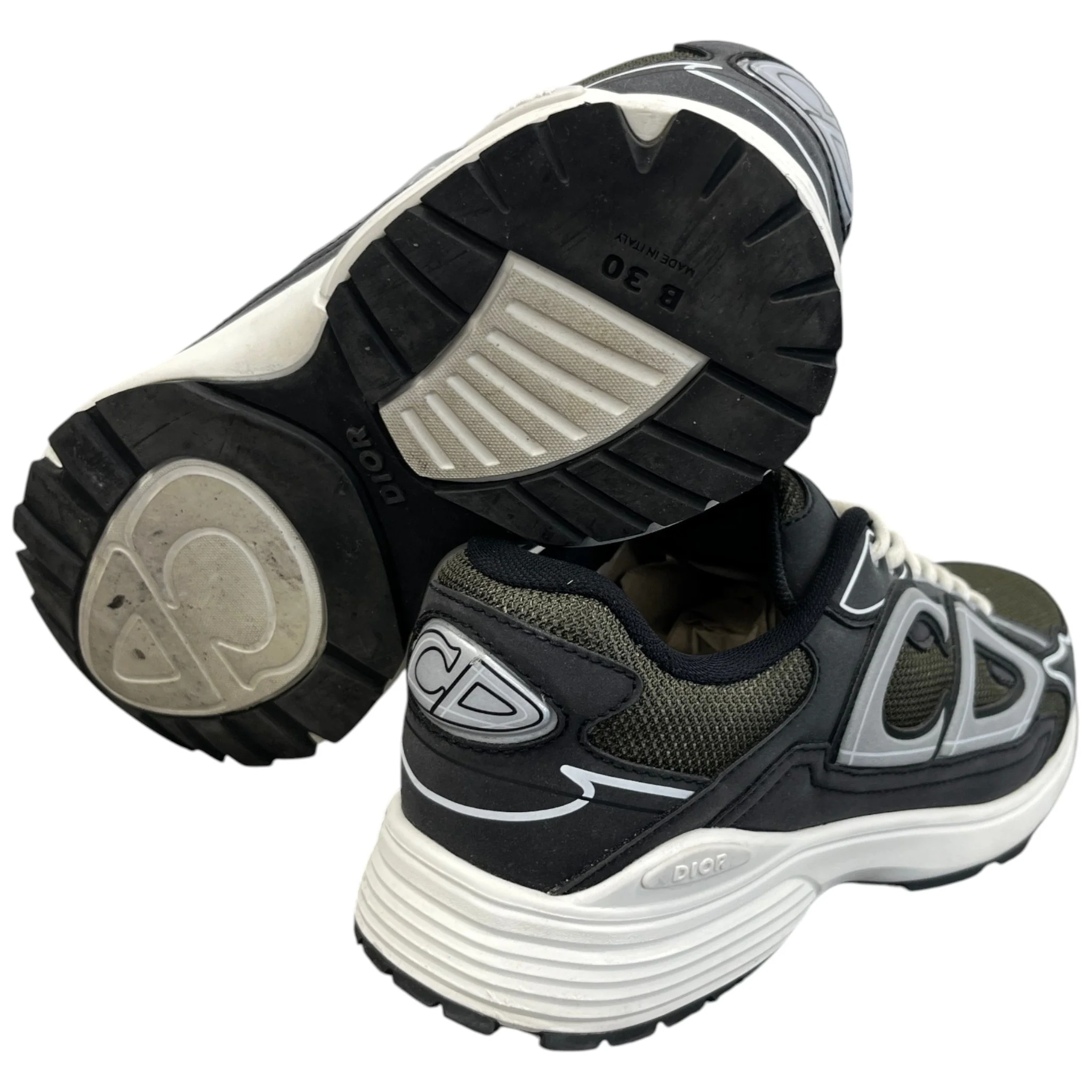 Men's B30 Low Trainers Green Size EU 41.5 / UK 7.5 - Image 10