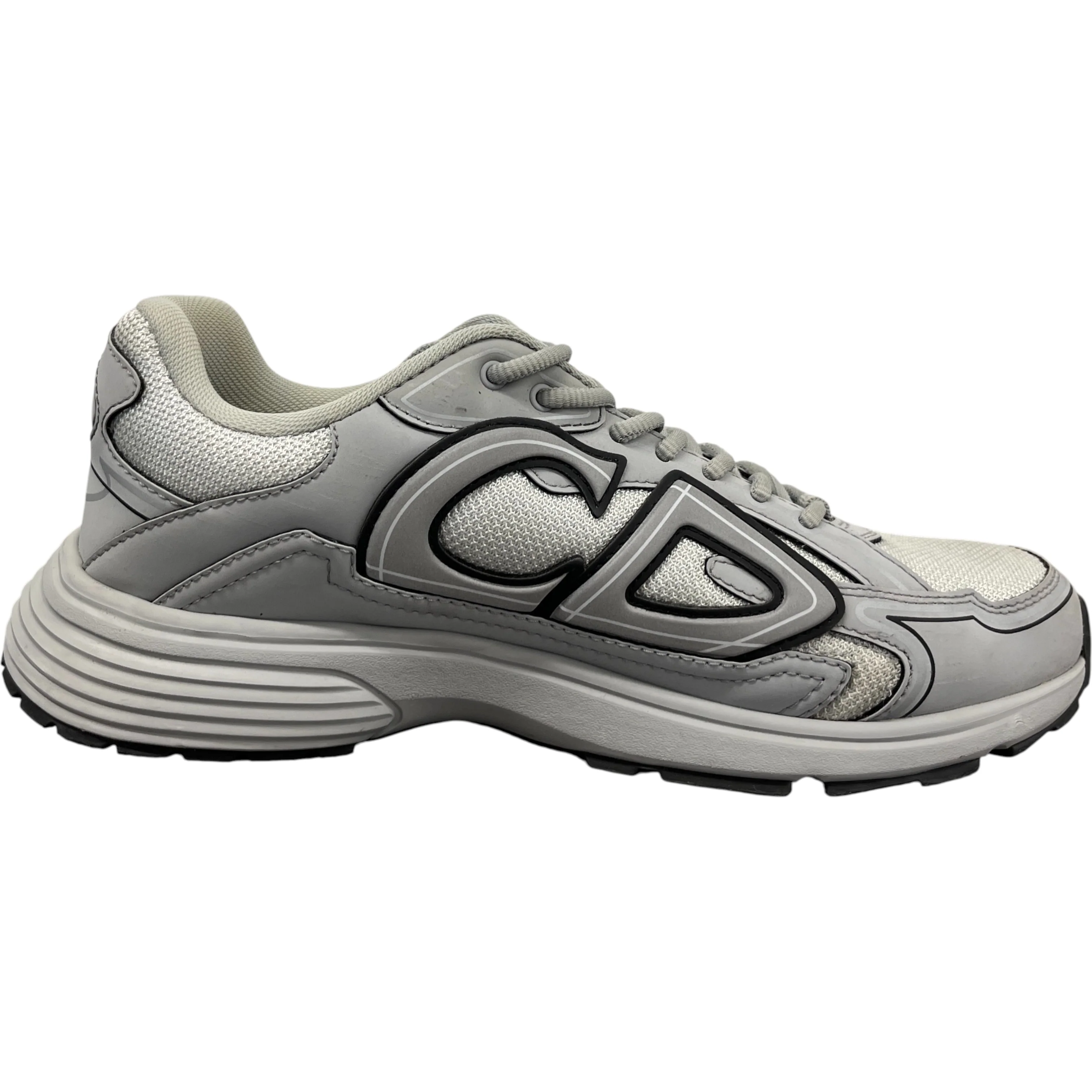 Men's B30 Low Trainers Grey Size EU 41 / UK 7 - Image 4