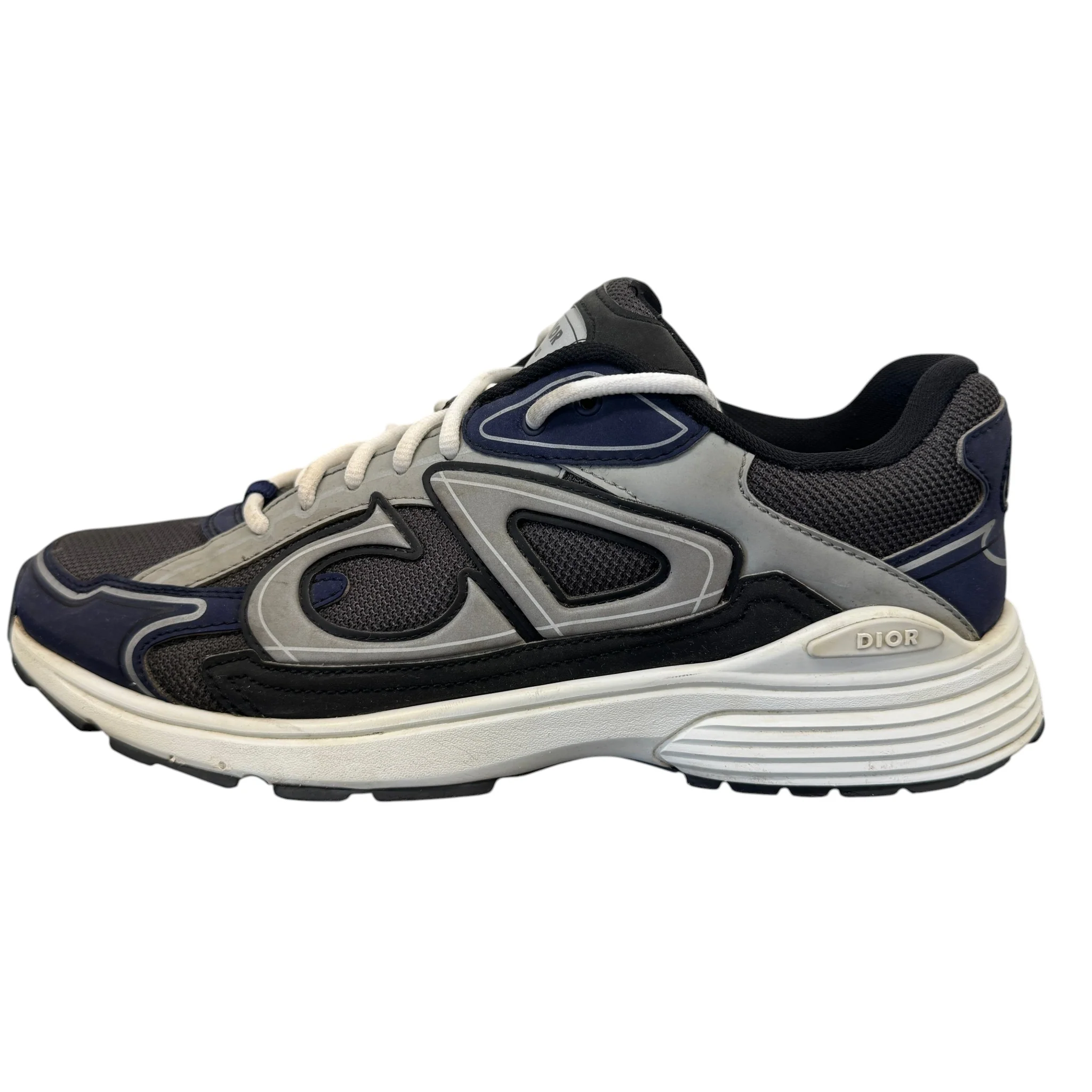 Men's B30 Low Trainers Navy Size EU 43.5 / UK 9.5 - Image 4