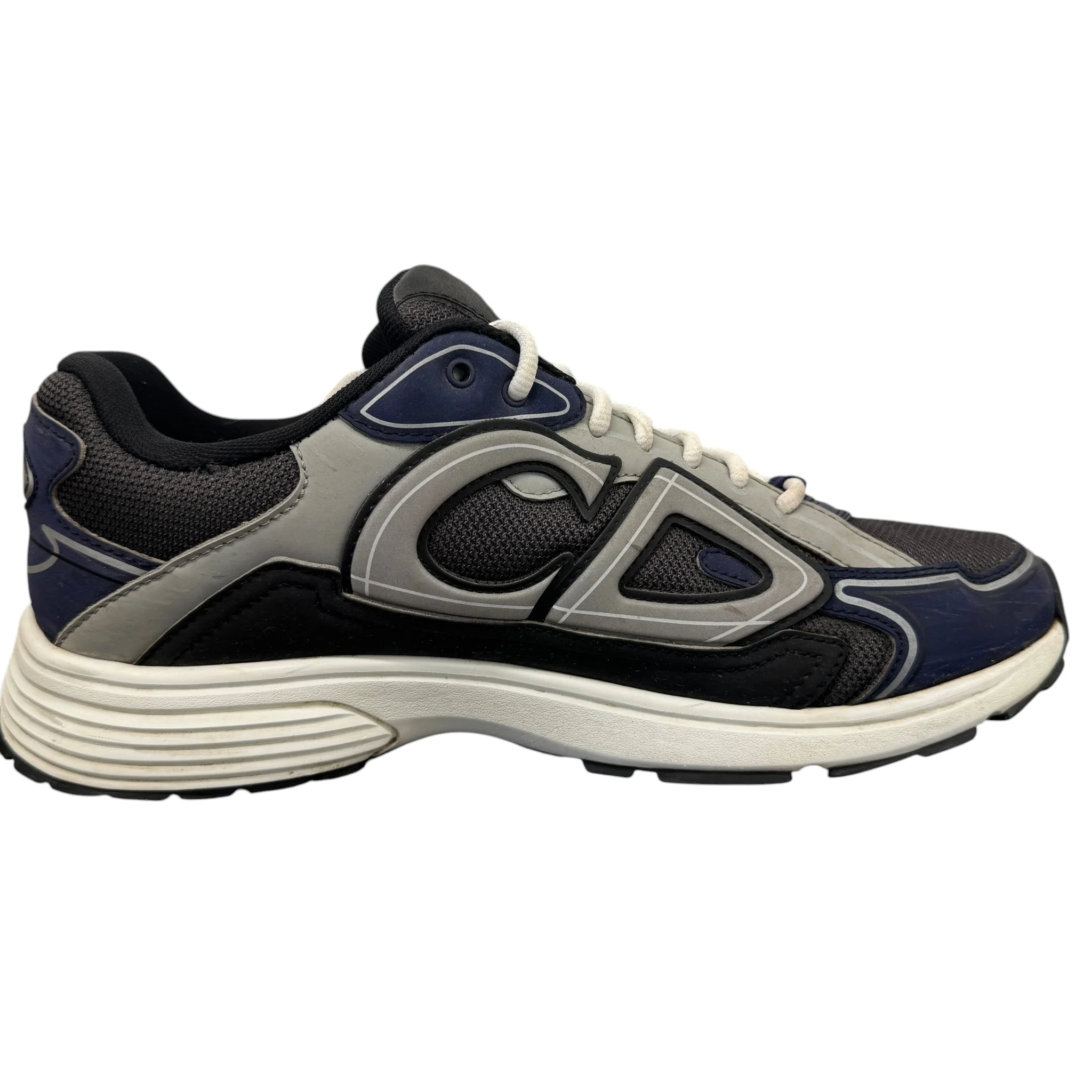 Men's B30 Low Trainers Navy Size EU 43.5 / UK 9.5 - Image 5