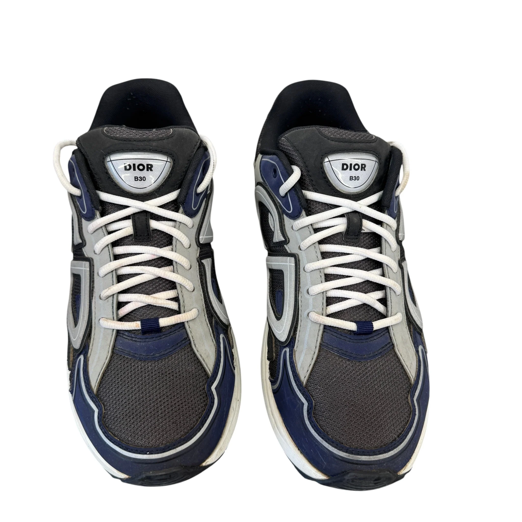 Men's B30 Low Trainers Navy Size EU 43.5 / UK 9.5 - Image 6