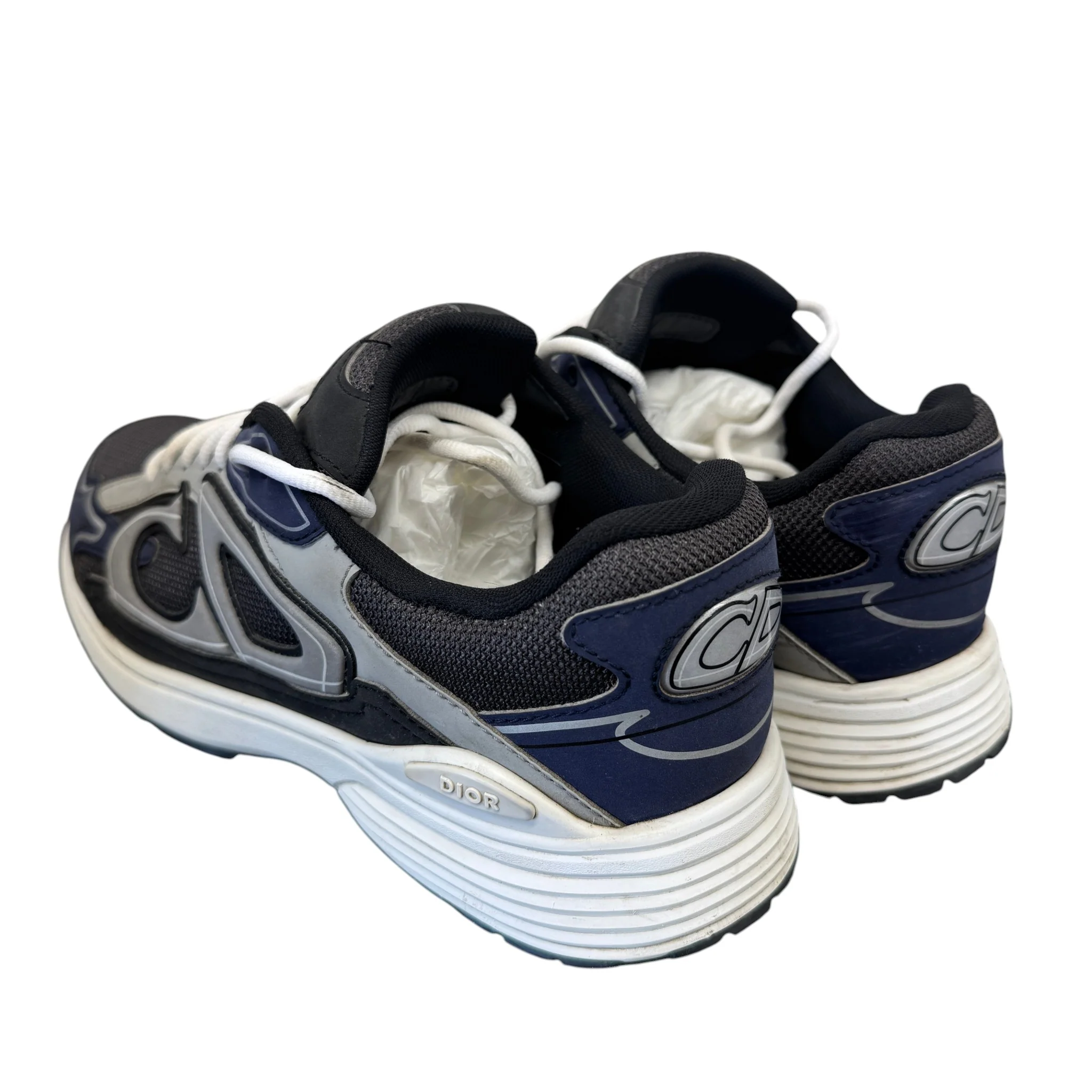 Men's B30 Low Trainers Navy Size EU 43.5 / UK 9.5 - Image 8