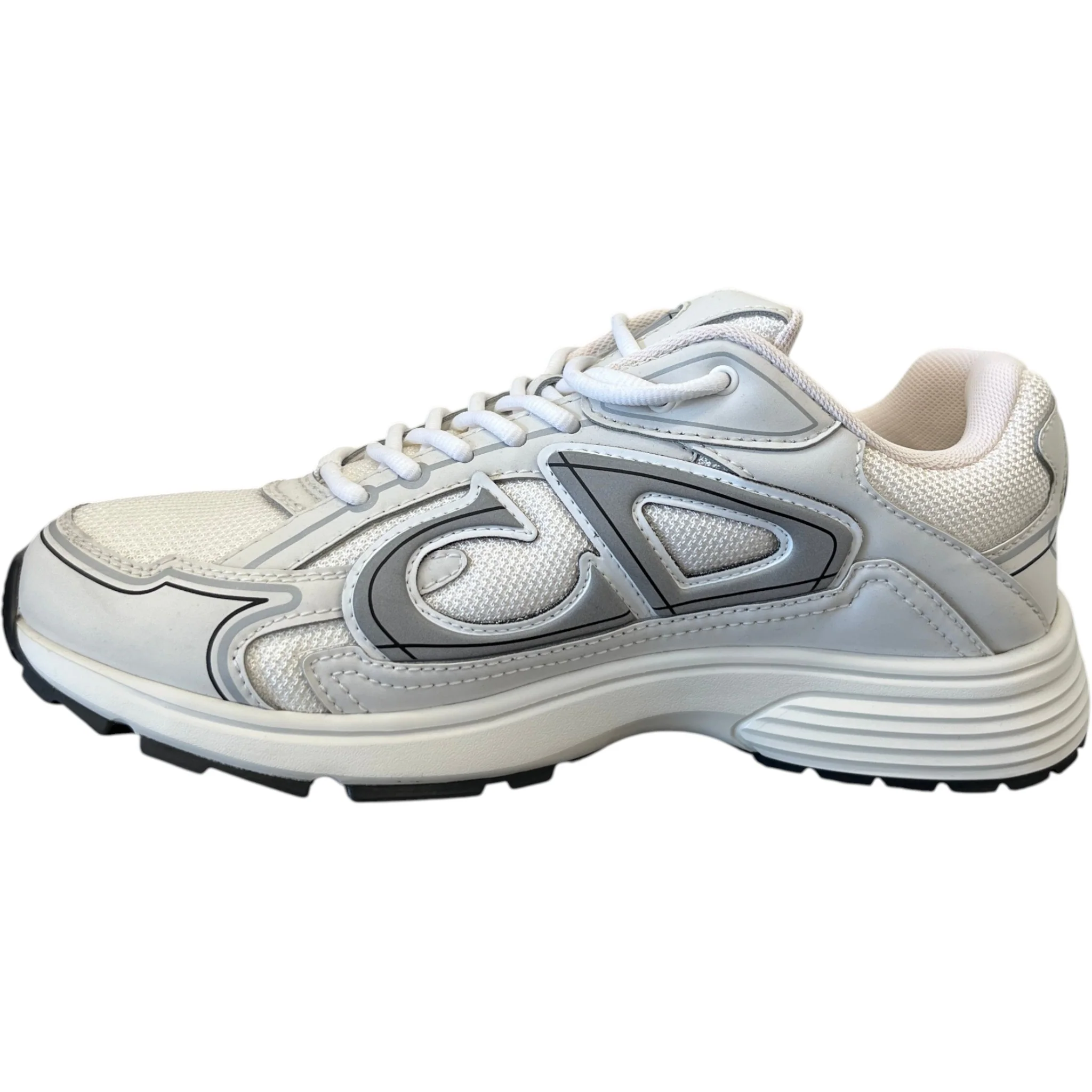 Men's B30 Low Trainers White Size EU 41.5 / UK 7.5 - Image 2