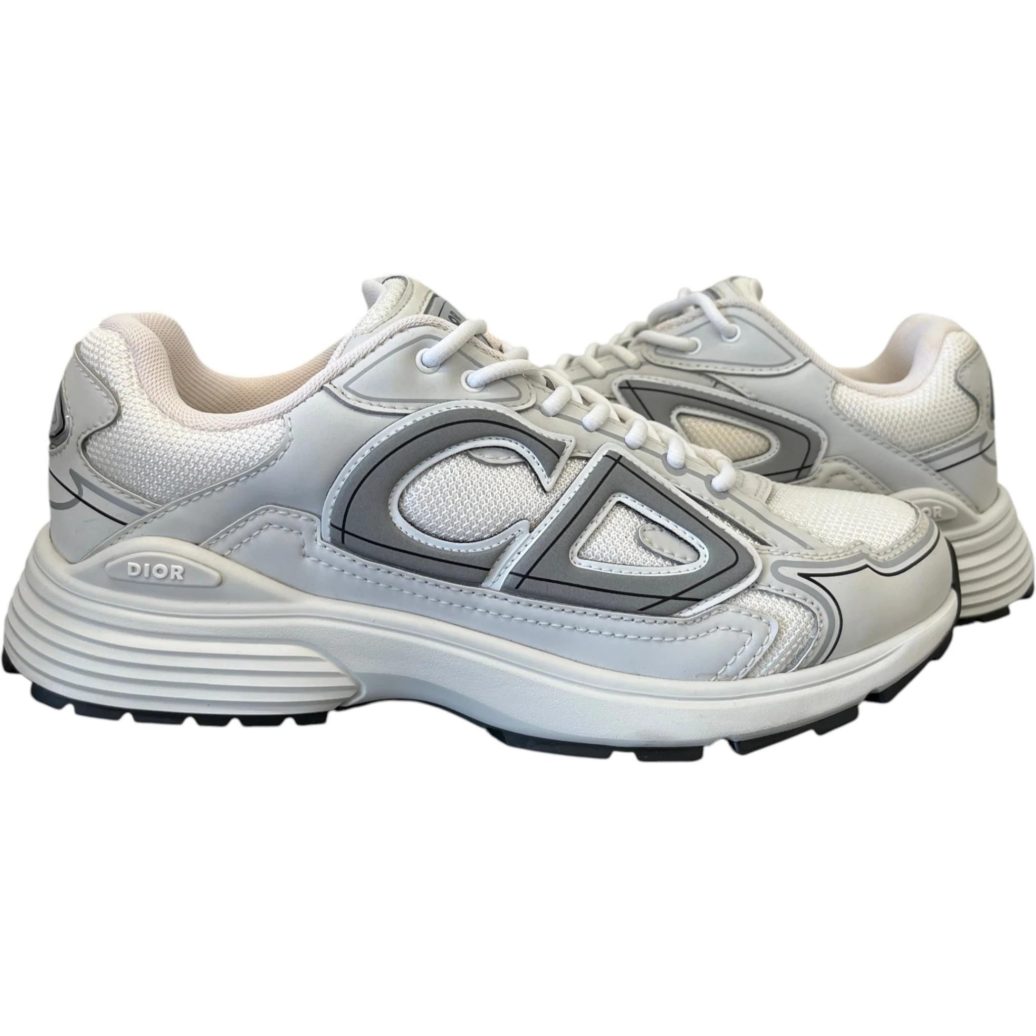 Men's B30 Low Trainers White Size EU 41.5 / UK 7.5 - Image 3