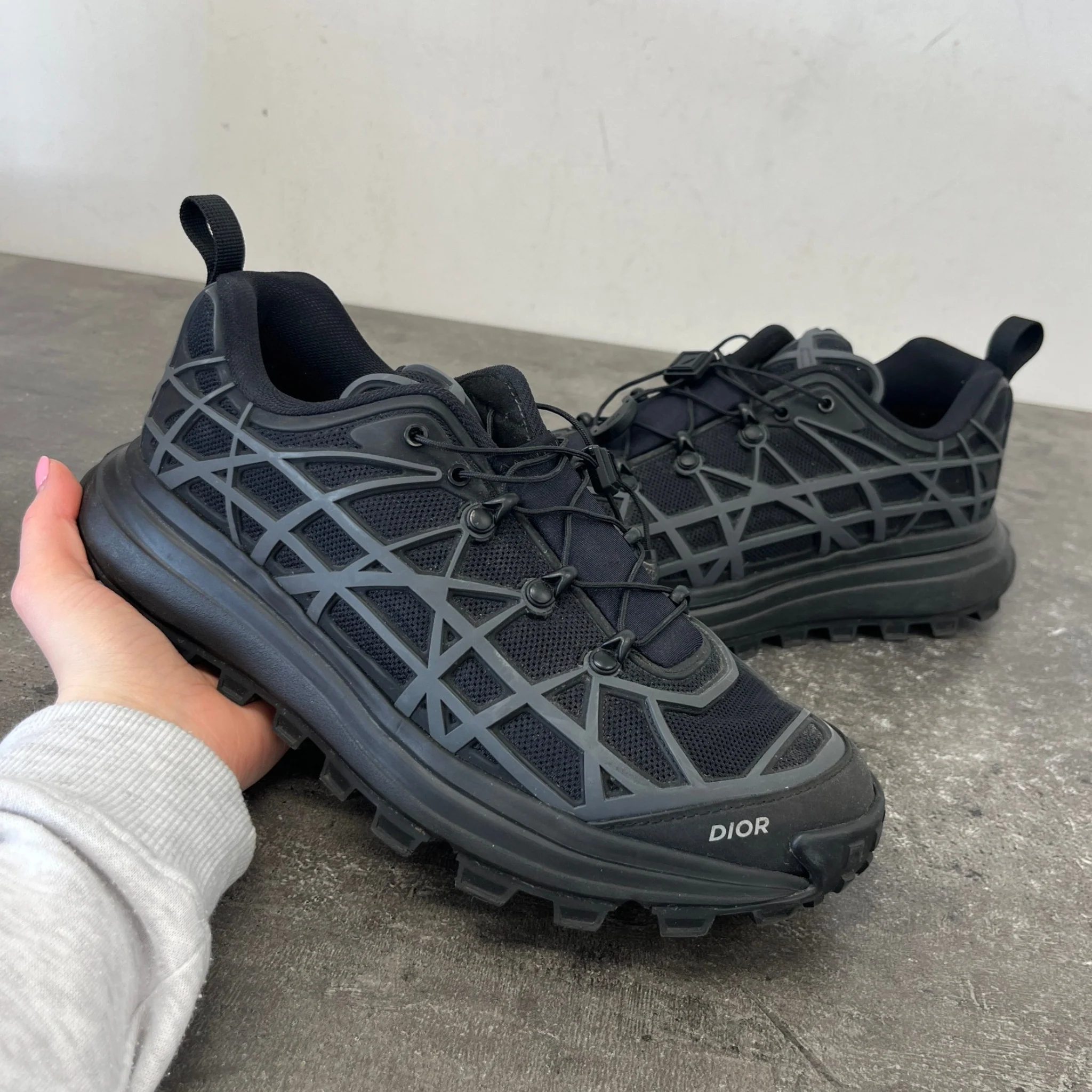 Men's B31 Runner Low Trainers Black Size EU 39 / UK 5 - Image 12