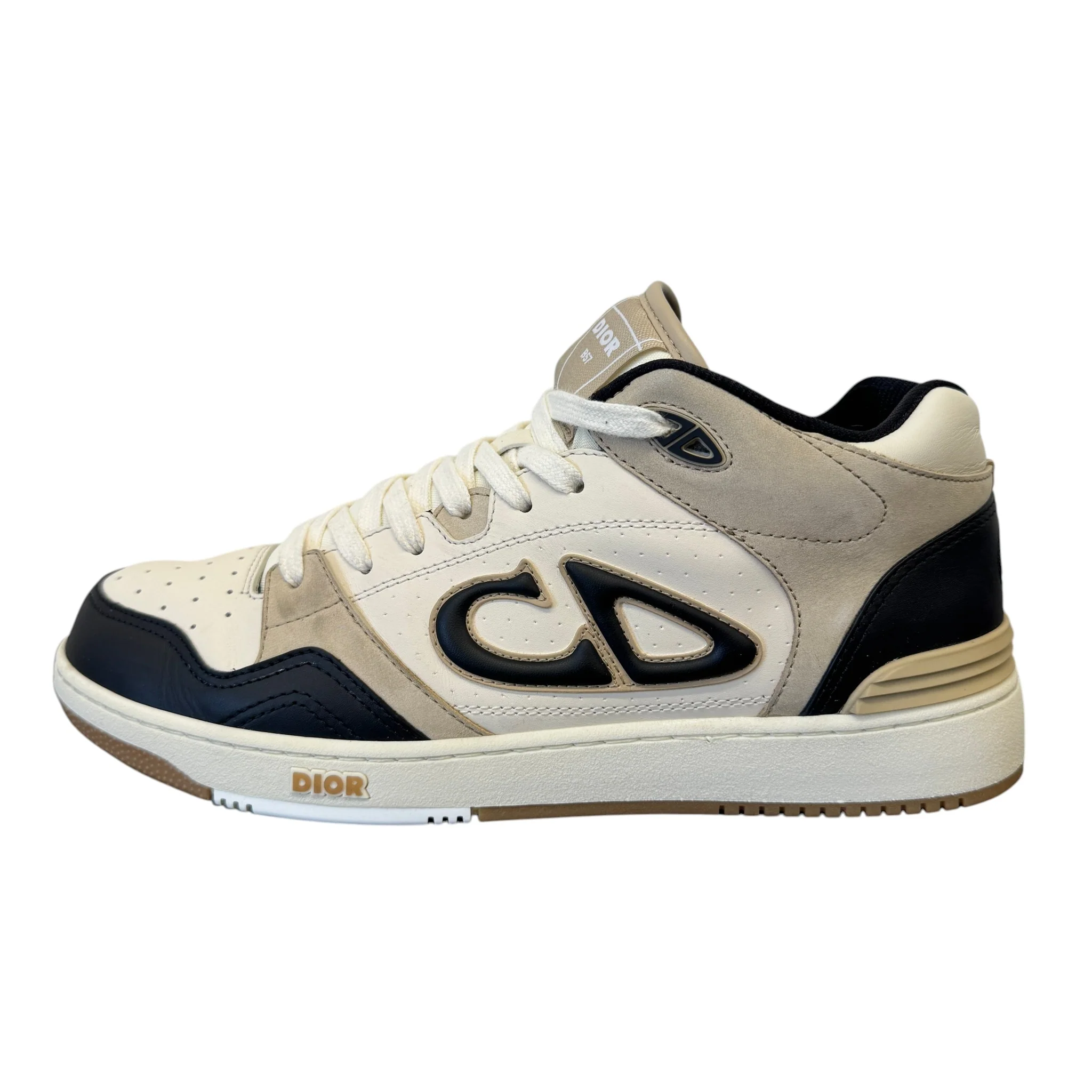 Men's B57 Low Trainers Beige Size EU 41 / UK 7 - Image 4