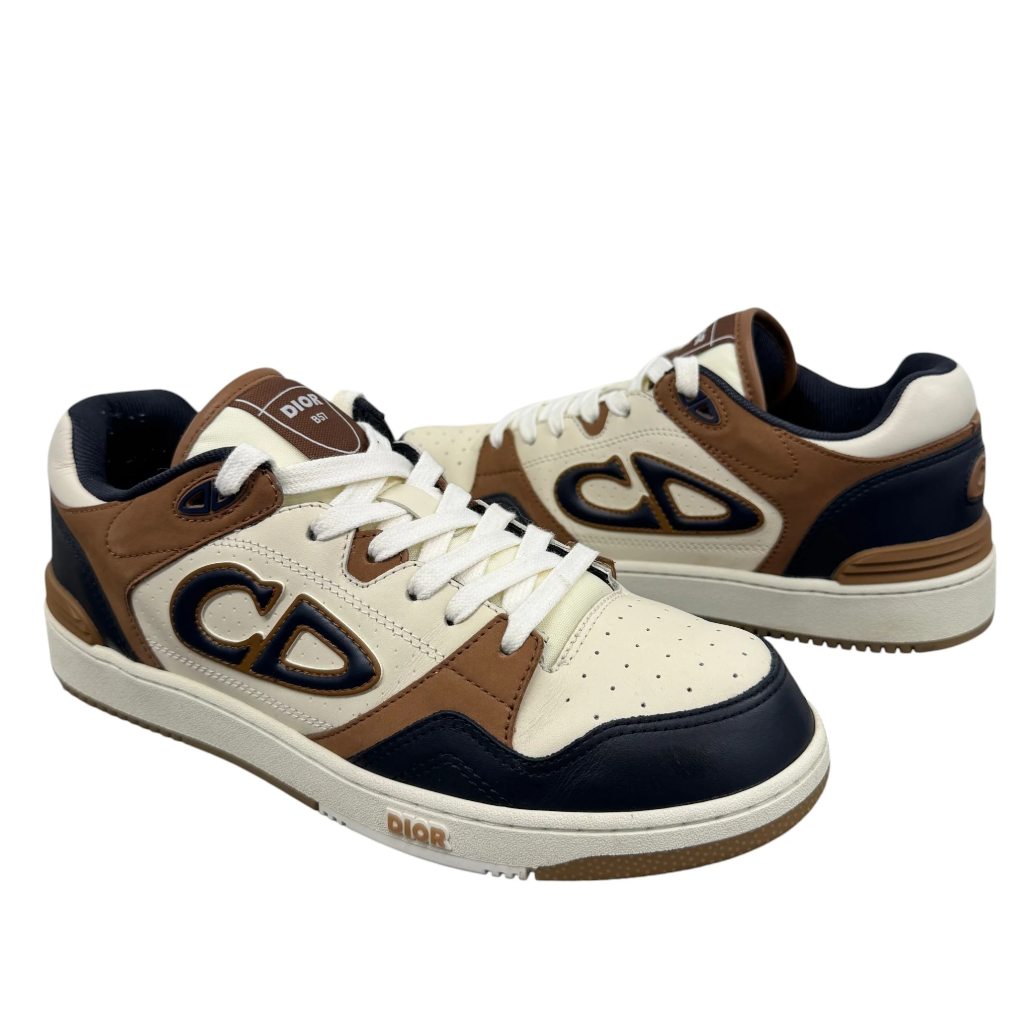 Men's B57 Low Trainers Brown Size EU 41 / UK 7 - Image 3