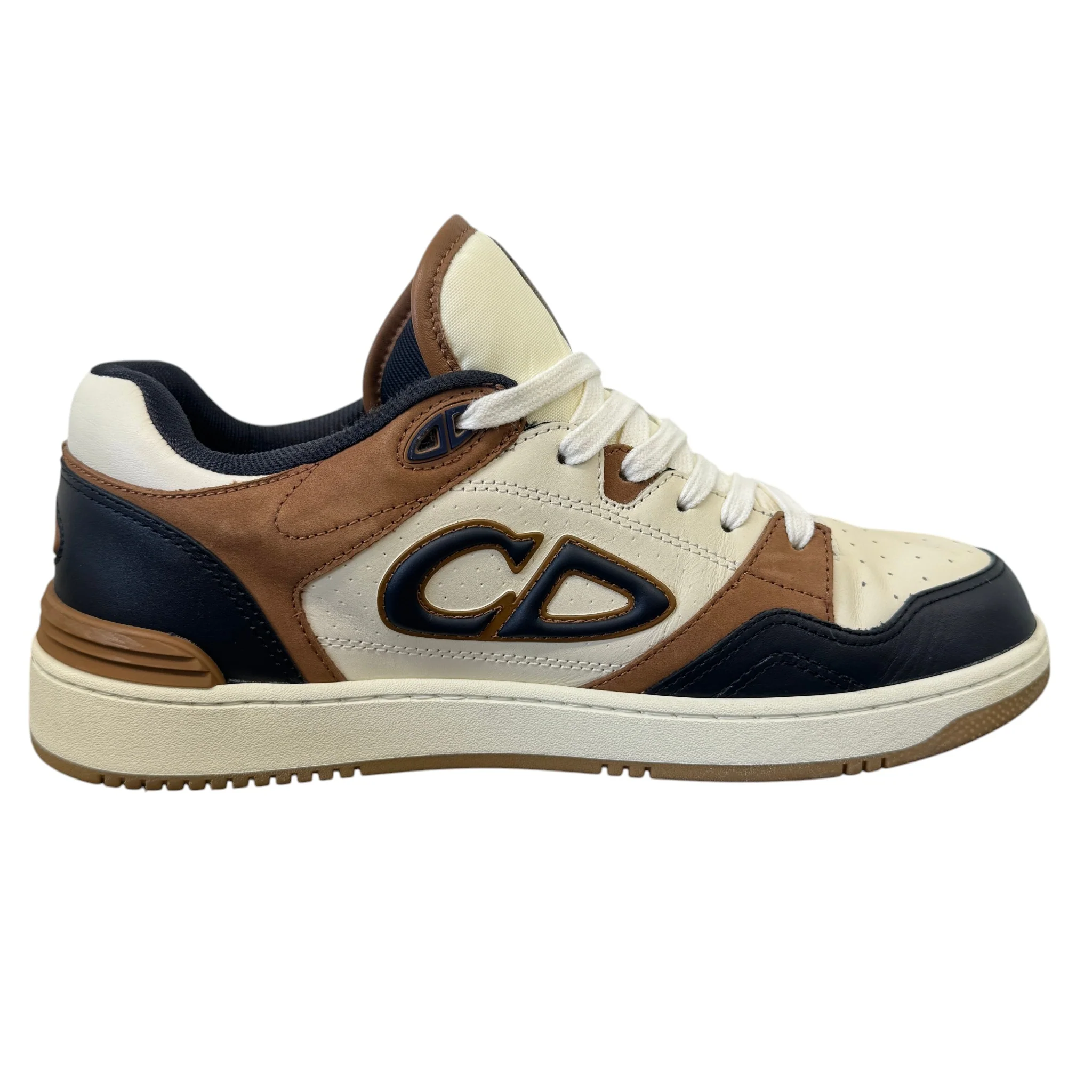 Men's B57 Low Trainers Cream Size EU 42 / UK 8 - Image 5