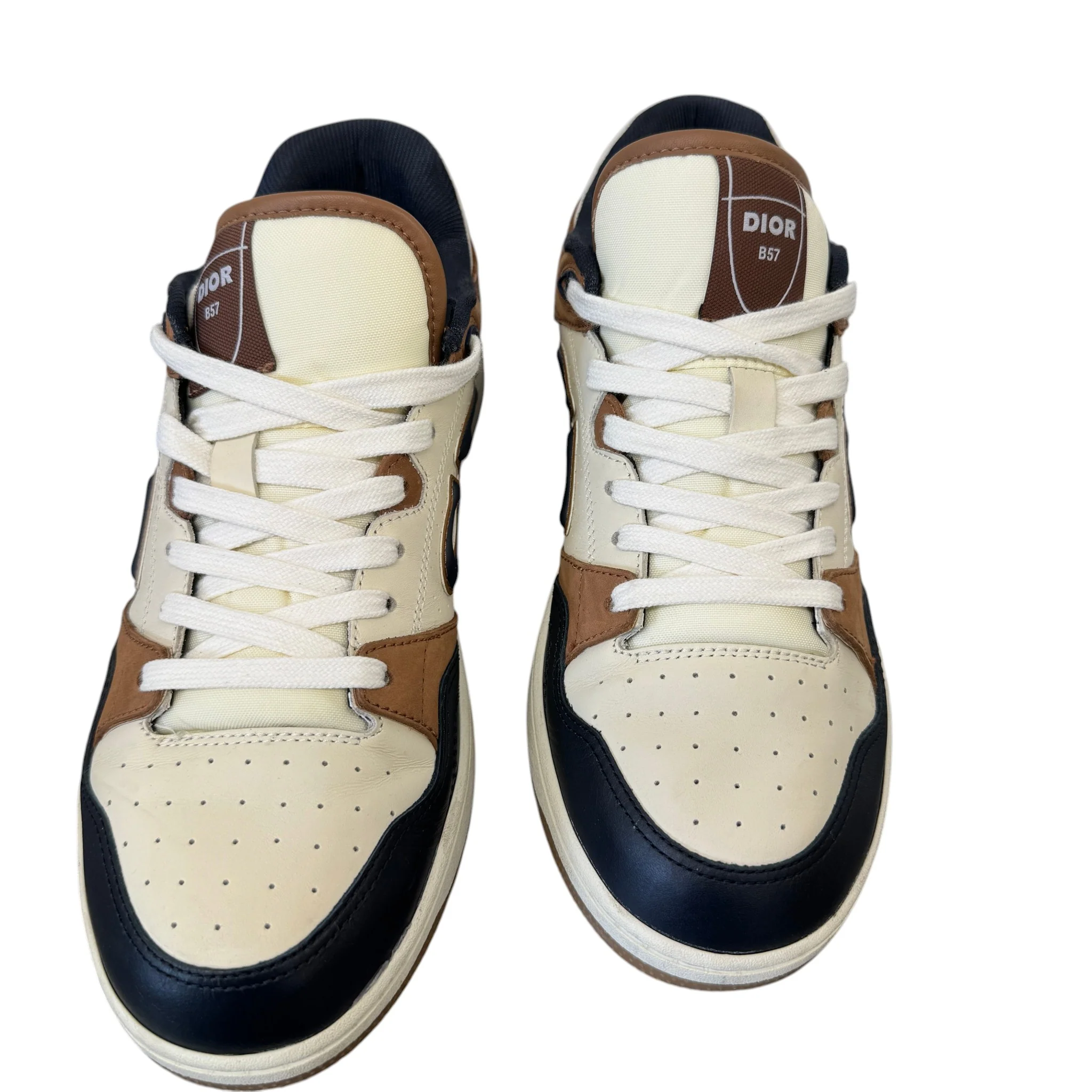 Men's B57 Low Trainers Cream Size EU 42 / UK 8 - Image 6