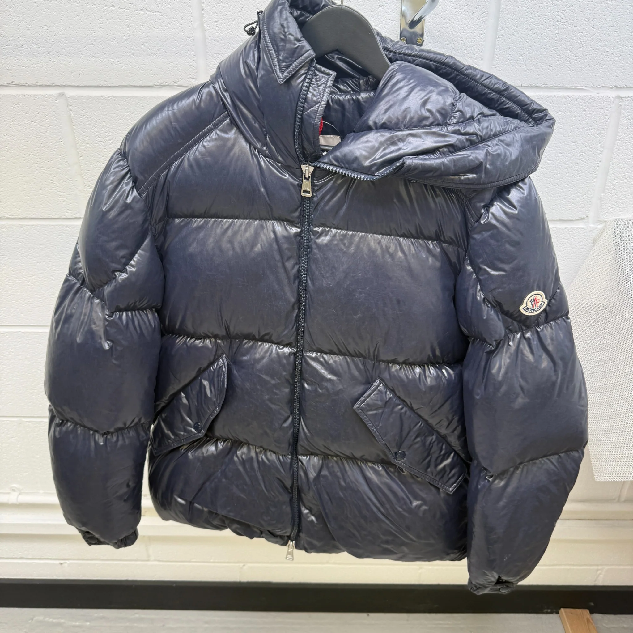 Men's Baise Down Jacket Navy Size 2 / M - Image 11