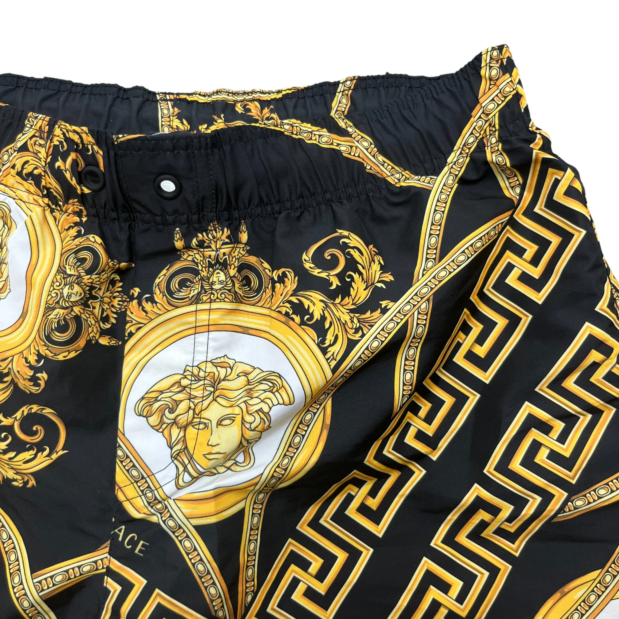 Men's Barocco Swim Shorts Black Size XS - Image 5