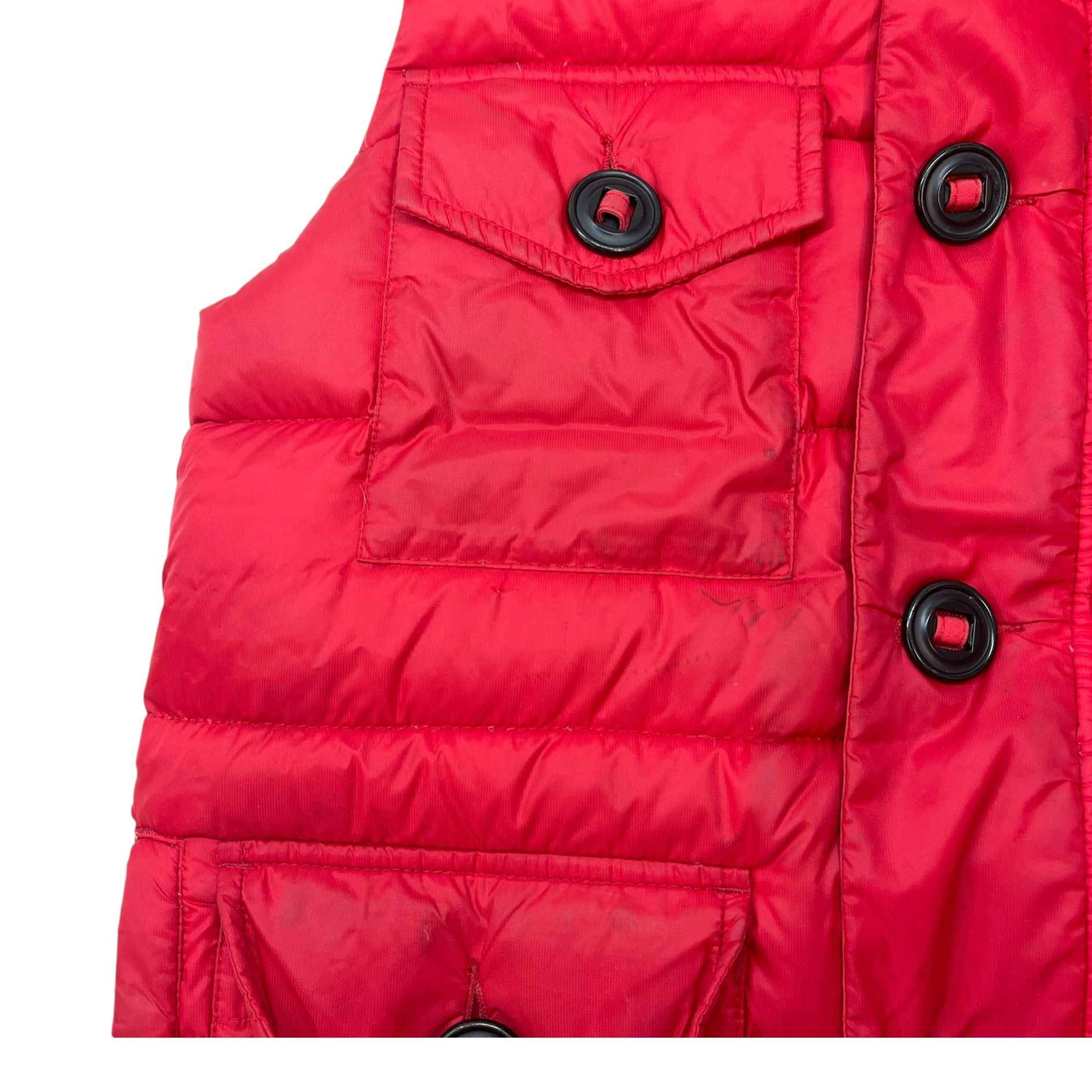 Men's Benedict Gilet Red Size S - Image 11
