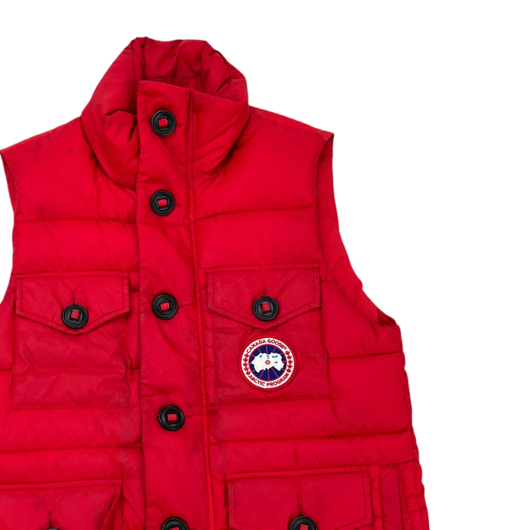 Men's Benedict Gilet Red Size S - Image 3