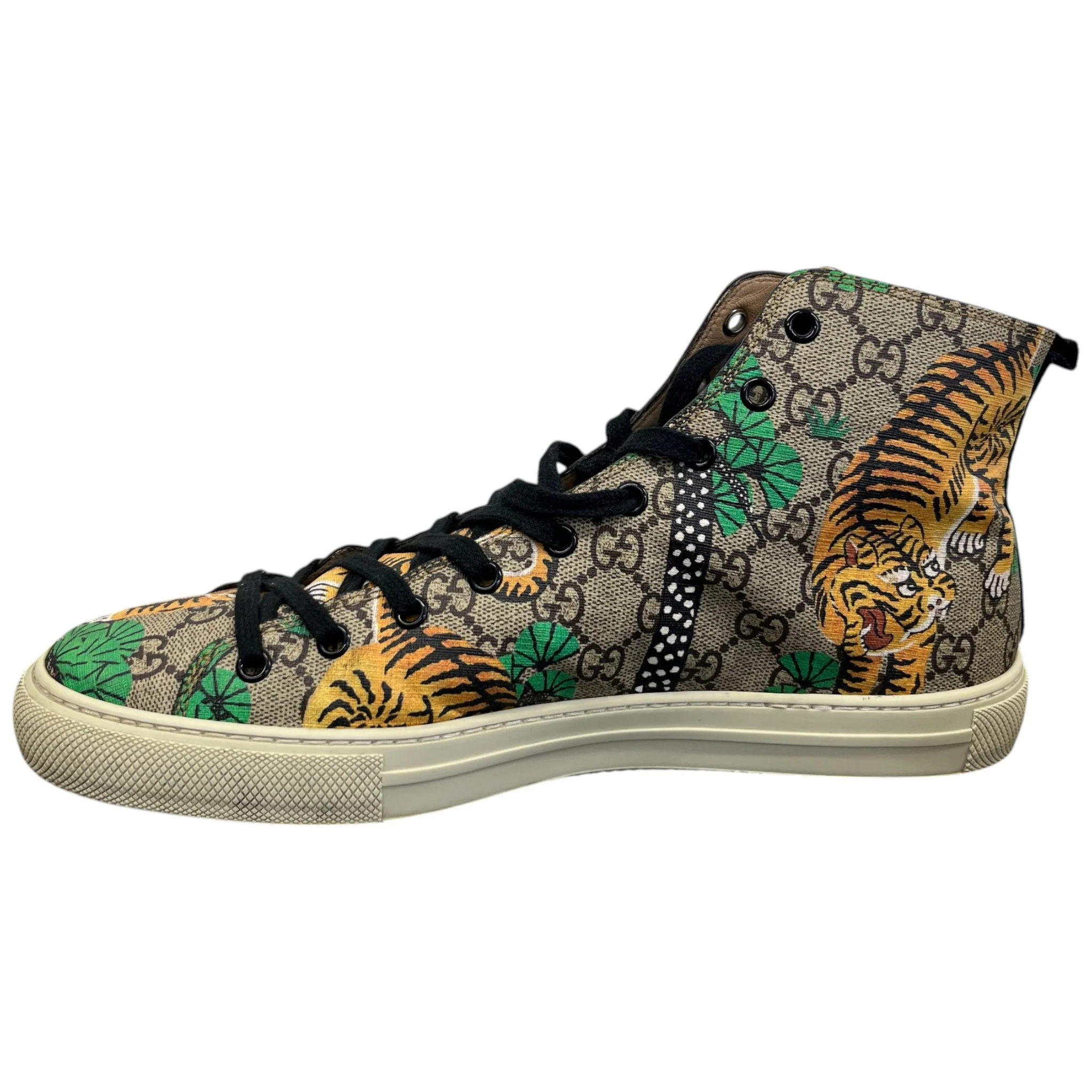 Men's Bengal High Trainers Beige Size EU 43.5 / UK 9.5 - Image 2