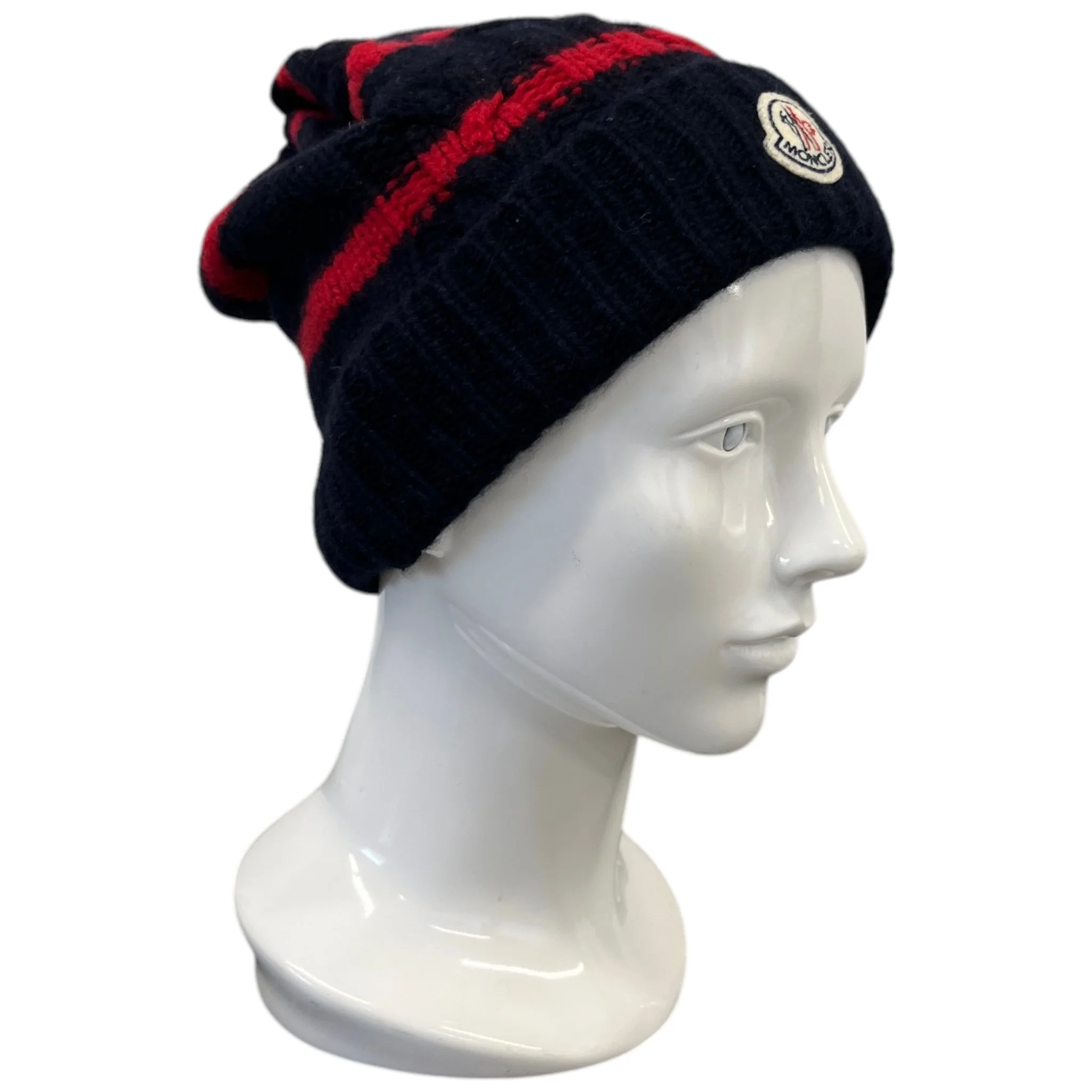 Men's Berretto Beanie Hat Navy - Image 4