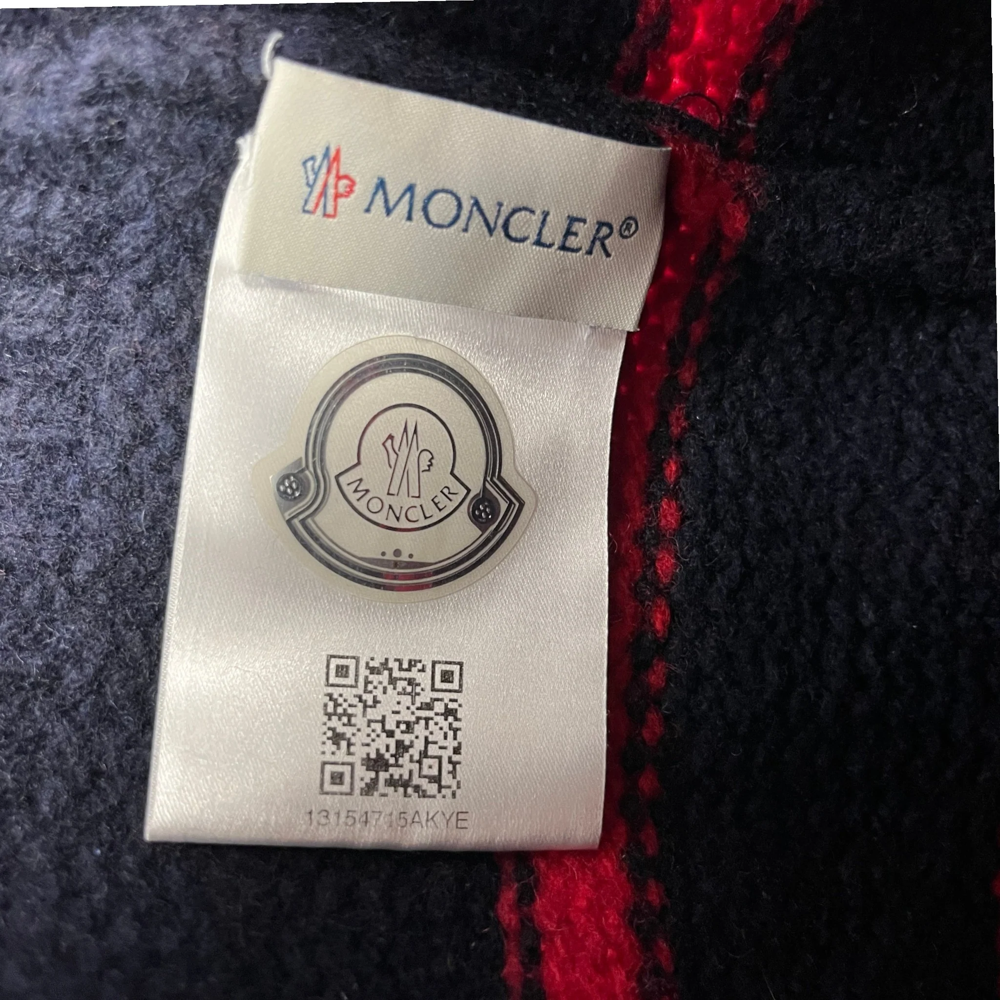 Men's Berretto Beanie Hat Navy - Image 7