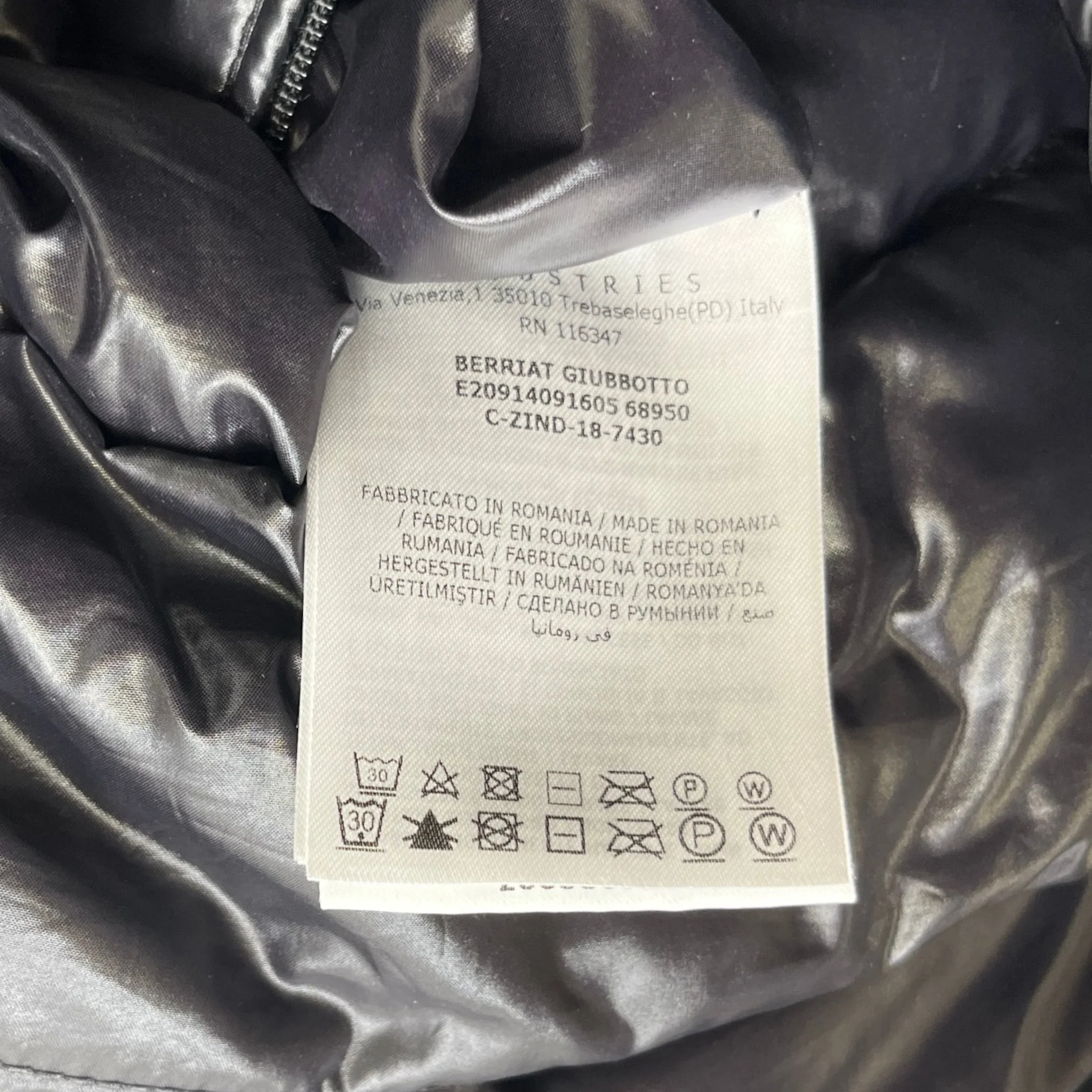 Men's Berriat Down Jacket Black Size 5 / XXL - Image 9