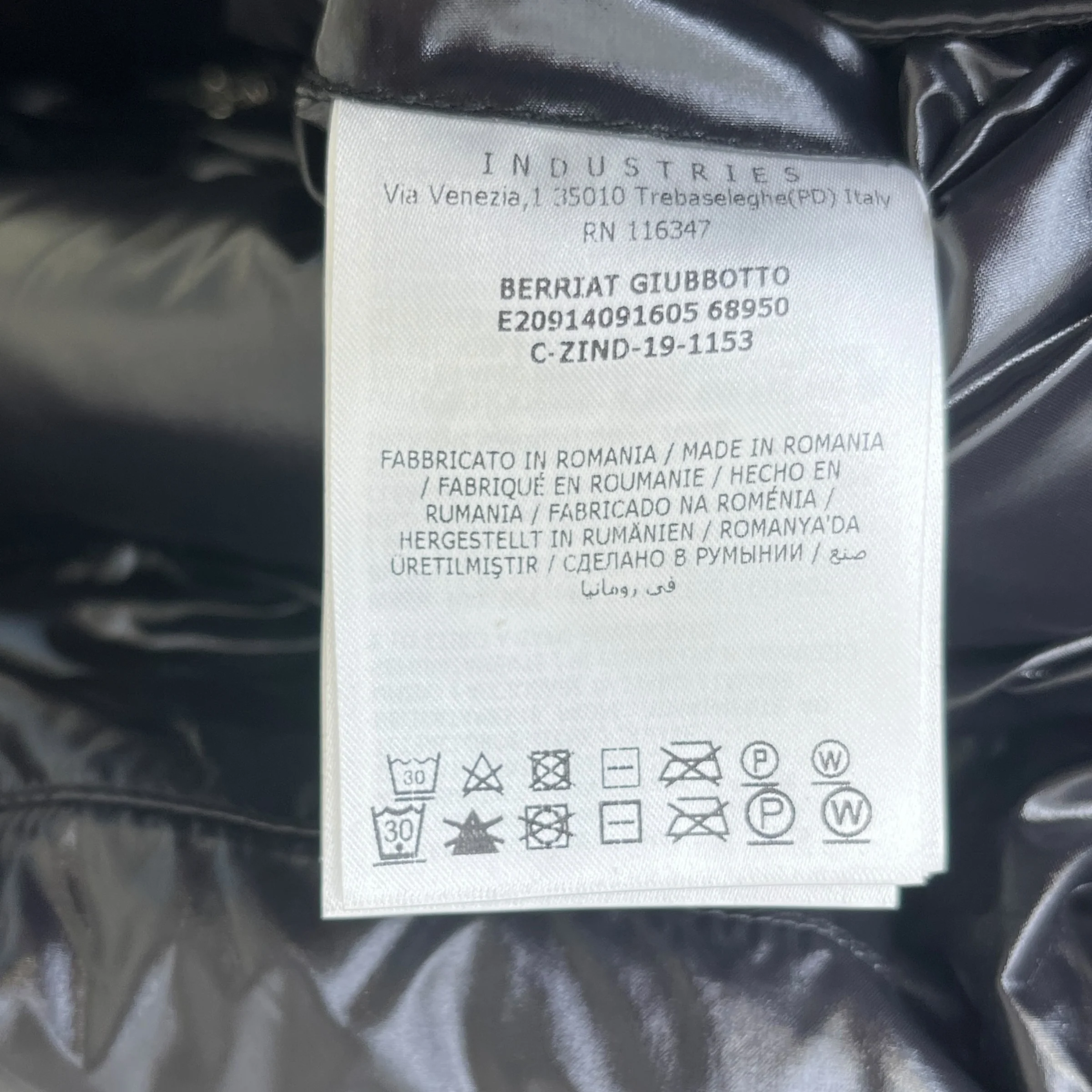 Men's Berriat Jacket Black Size 1 / S - Image 11