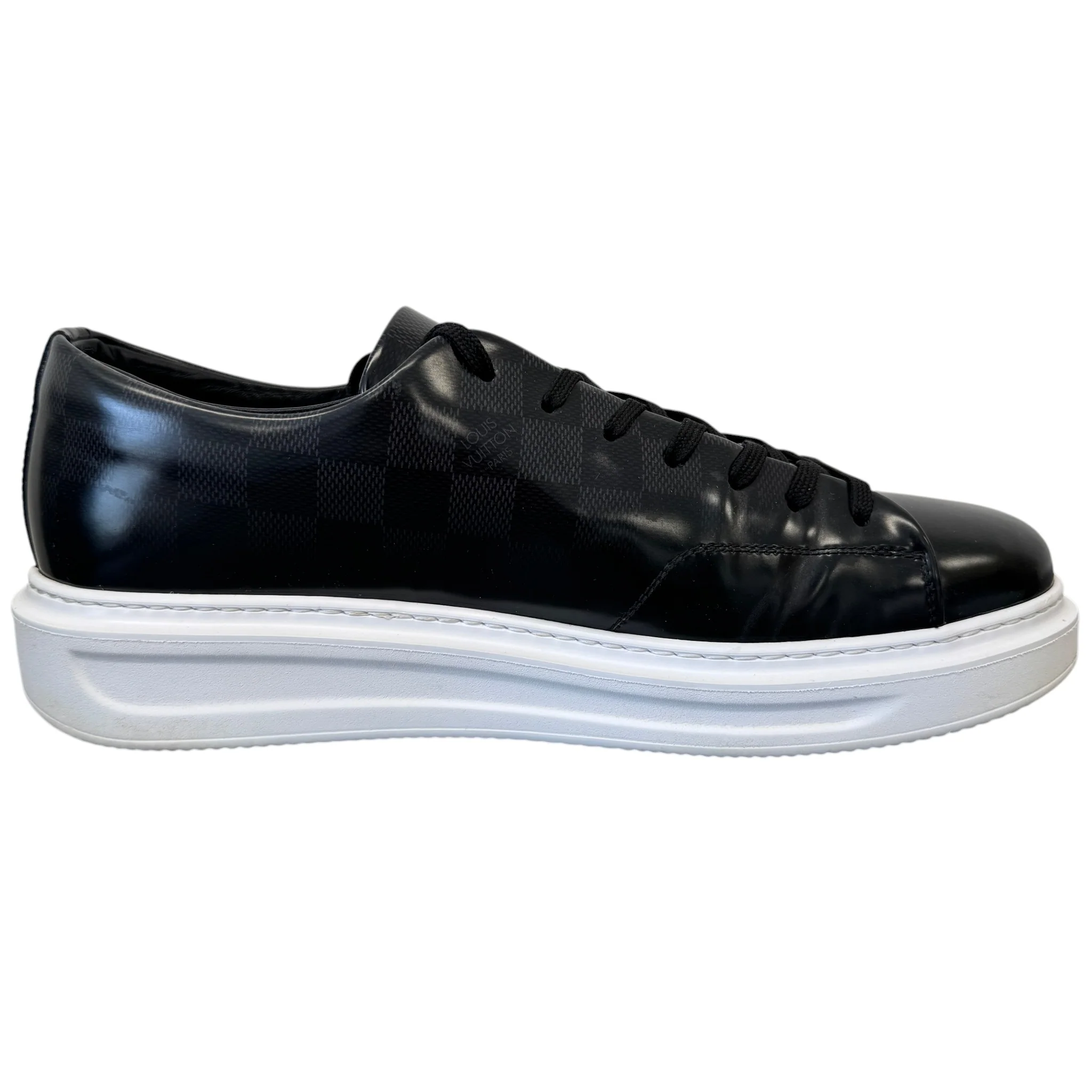 Men's Beverly Hills Low Trainers Black Size EU 43.5 / UK 9.5 - Image 5