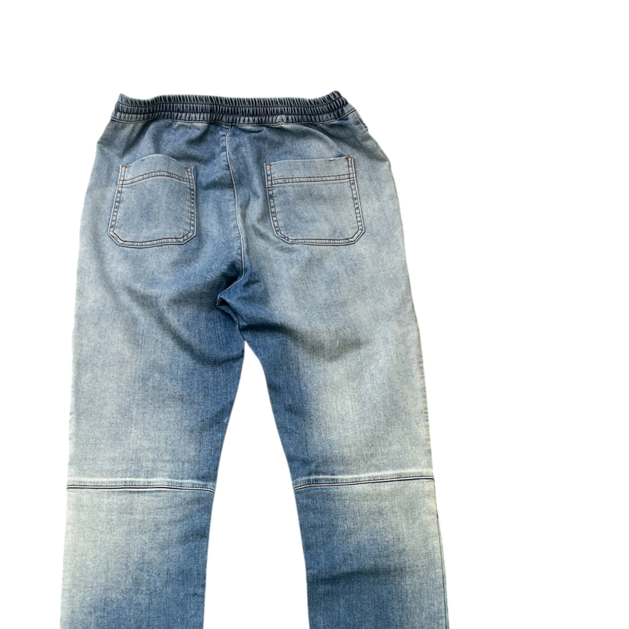 Men's Biker Joggers Blue Size S - Image 4
