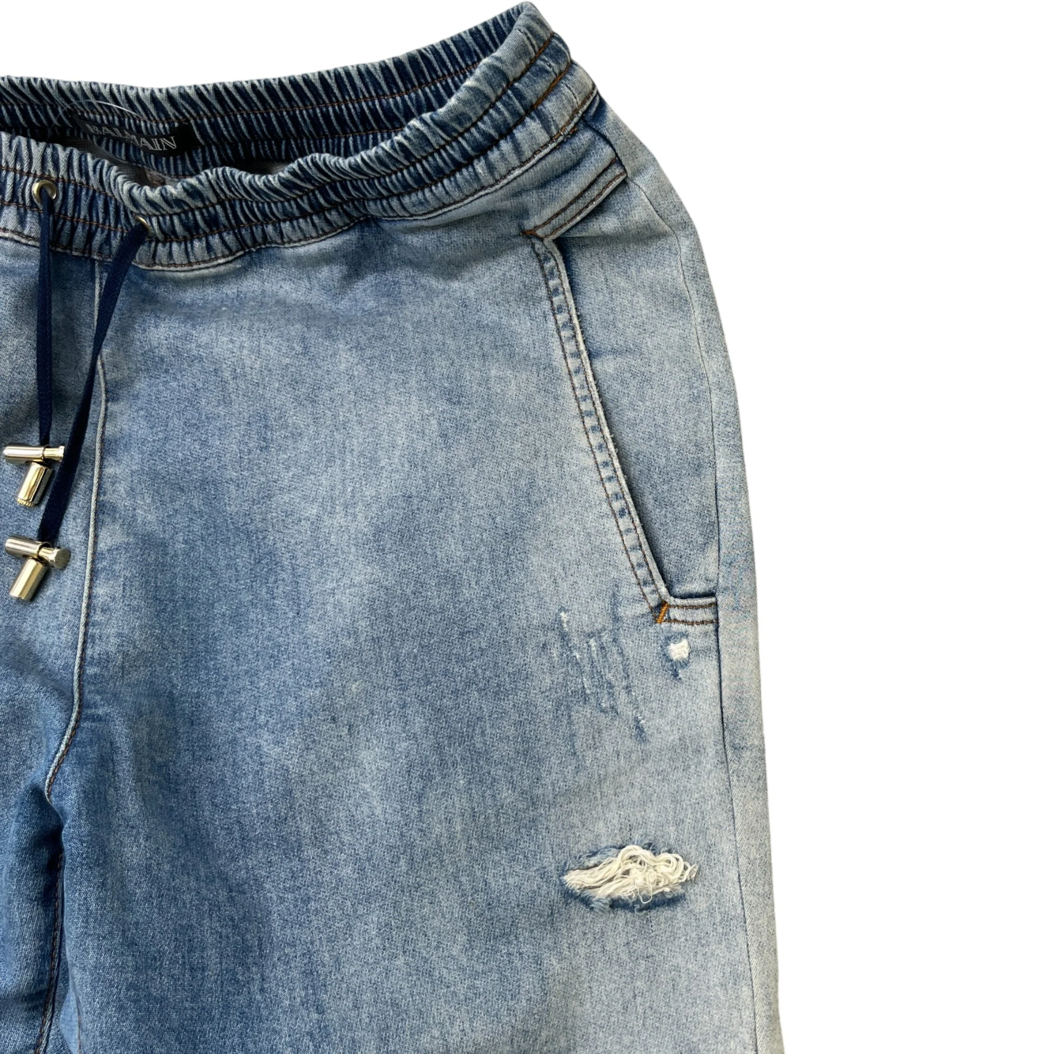 Men's Biker Joggers Blue Size S - Image 5