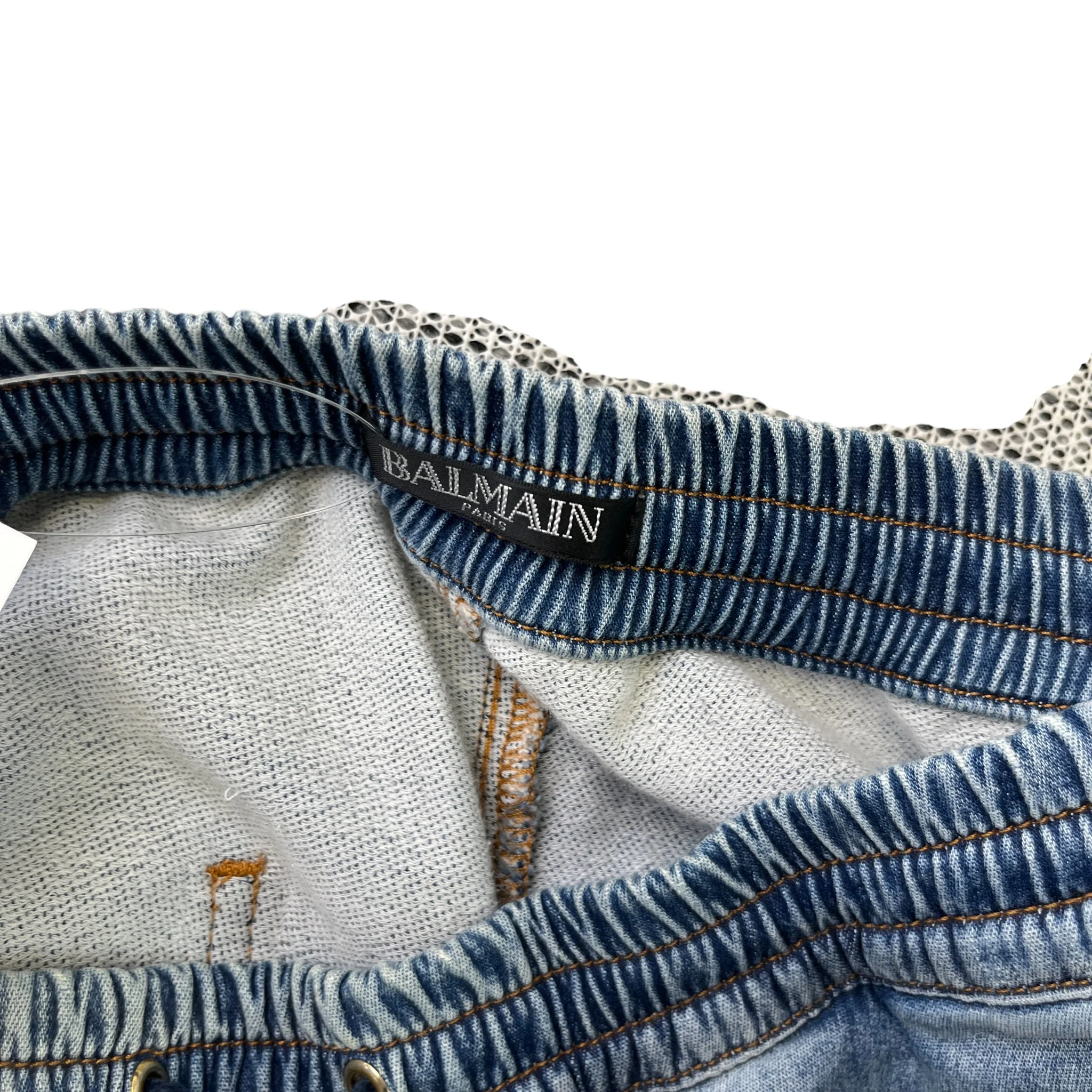 Men's Biker Joggers Blue Size S - Image 6