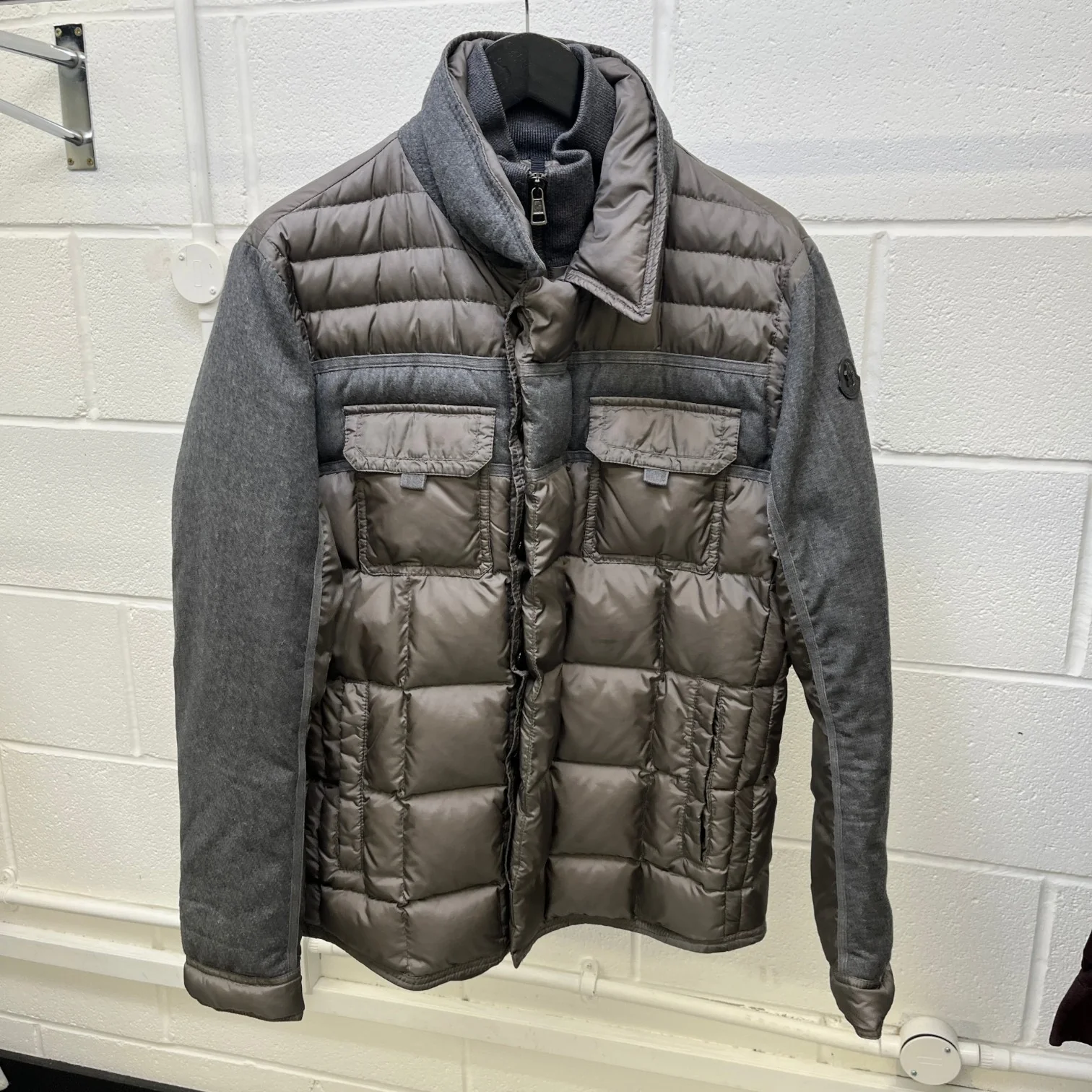 Men's Blais Down Jacket Grey Size 4 / XL - Image 10