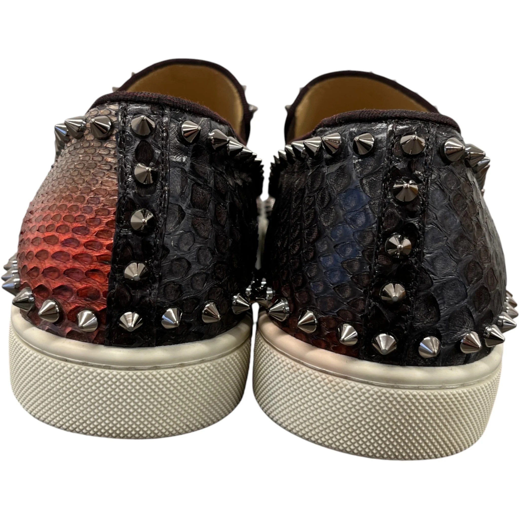 Men's Boat Flat Python Loafers Black Size EU 40 / UK 6 - Image 7