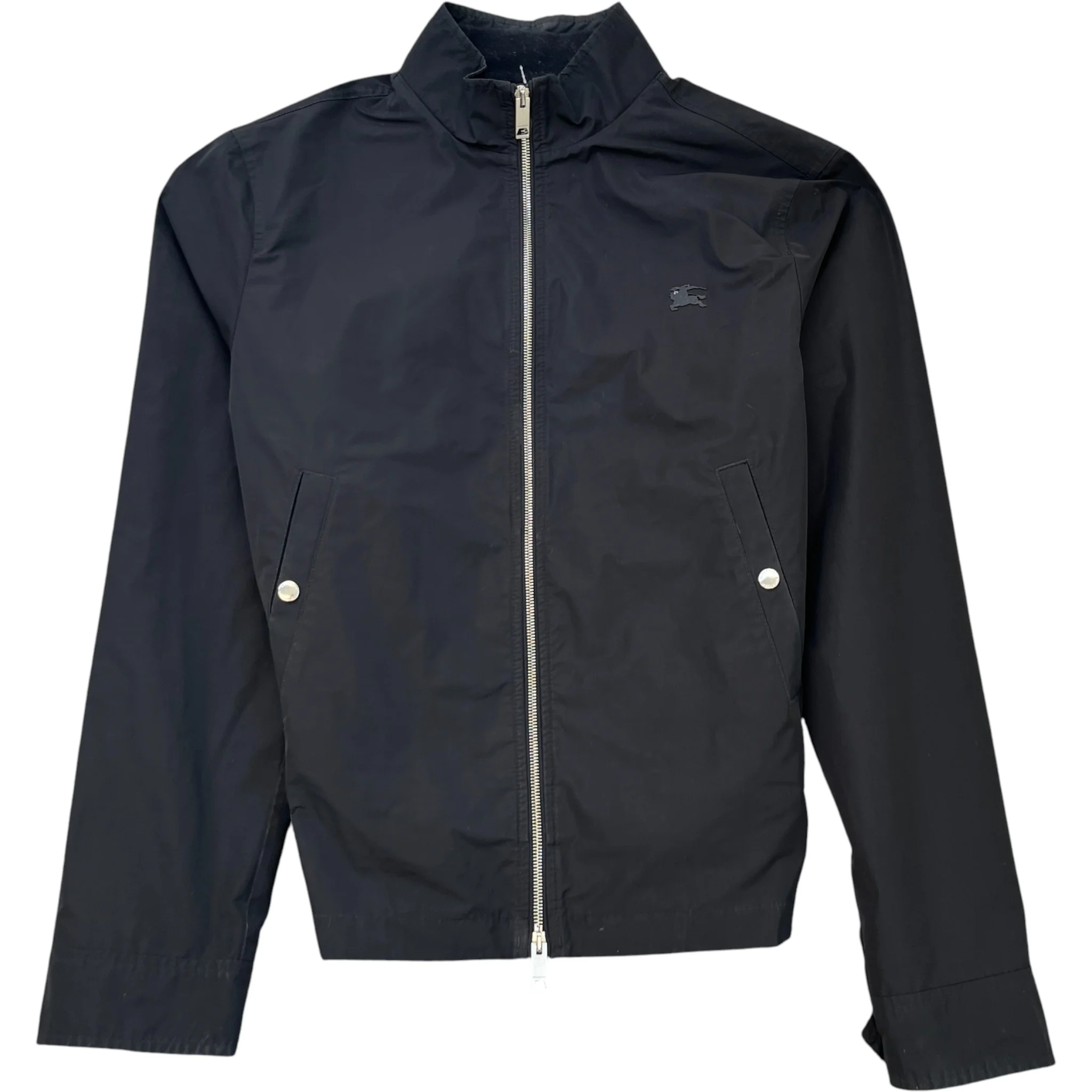Men's Bomber Logo Jacket Black Size M
