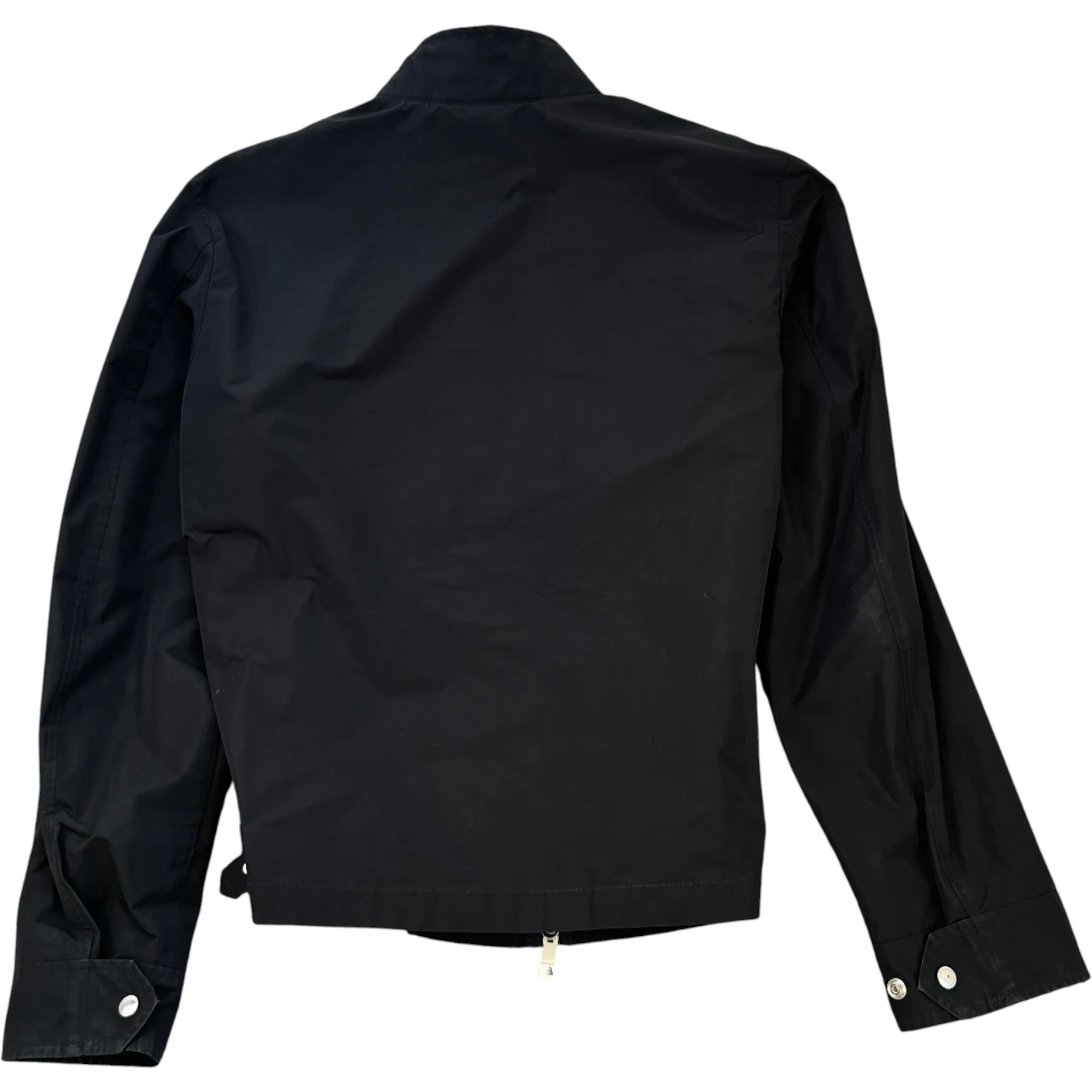 Men's Bomber Logo Jacket Black Size M - Image 2