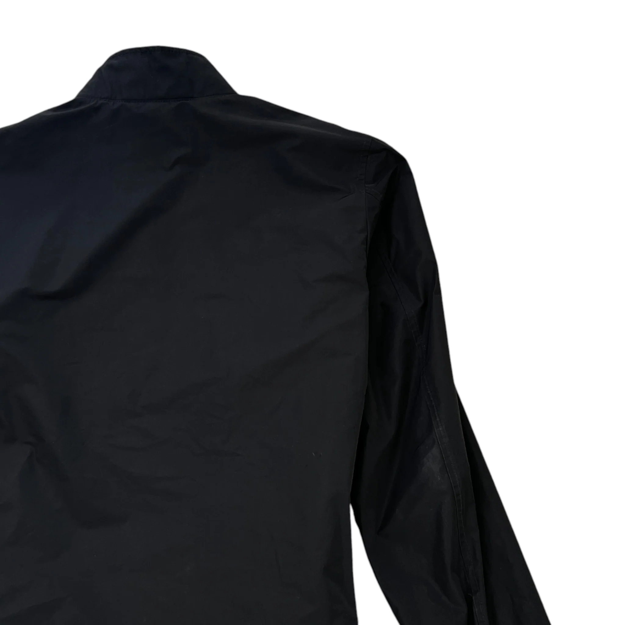 Men's Bomber Logo Jacket Black Size M - Image 4