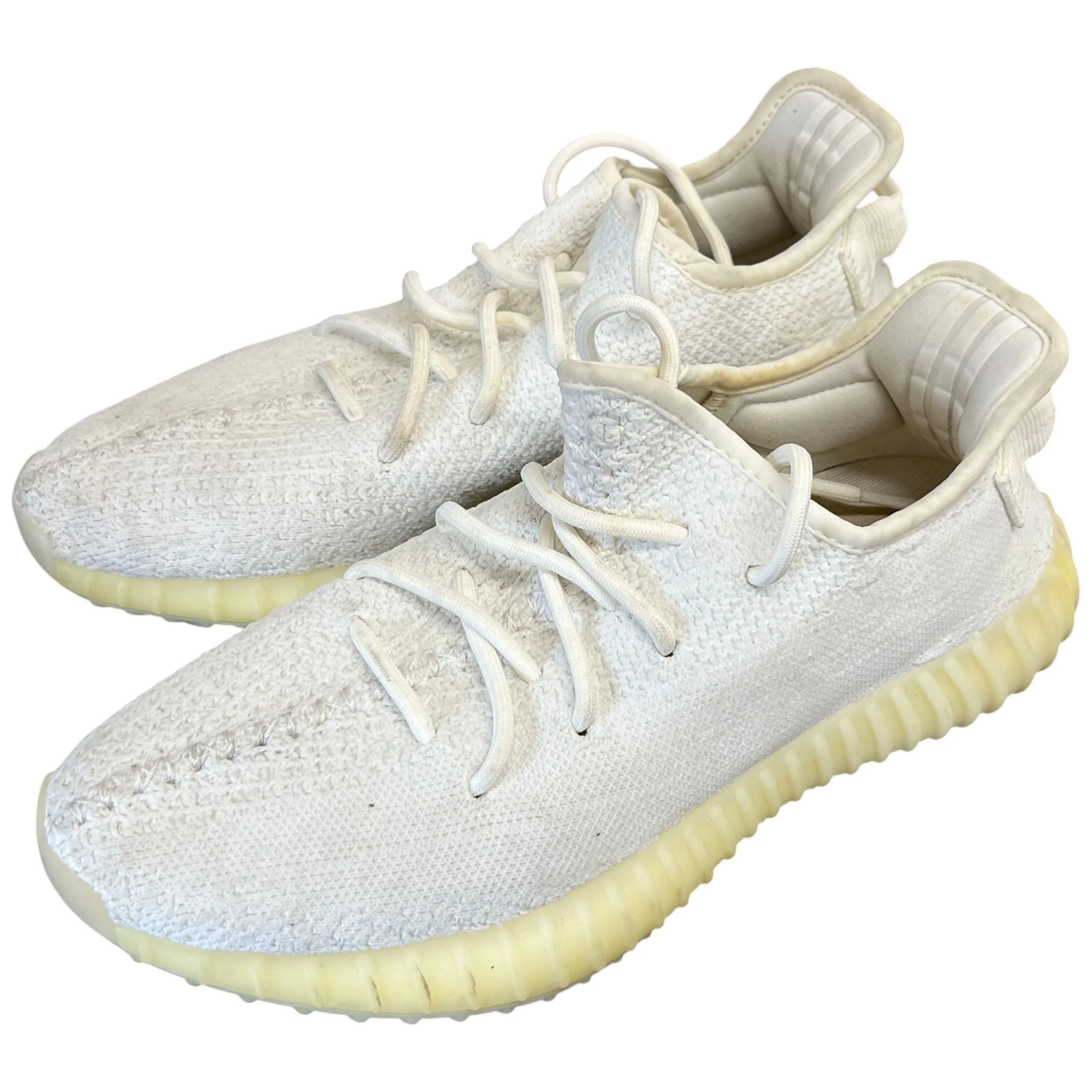 Men's Boost 350 V2 Low Trainers White Size EU 41.5 / UK 7.5 - Image 9