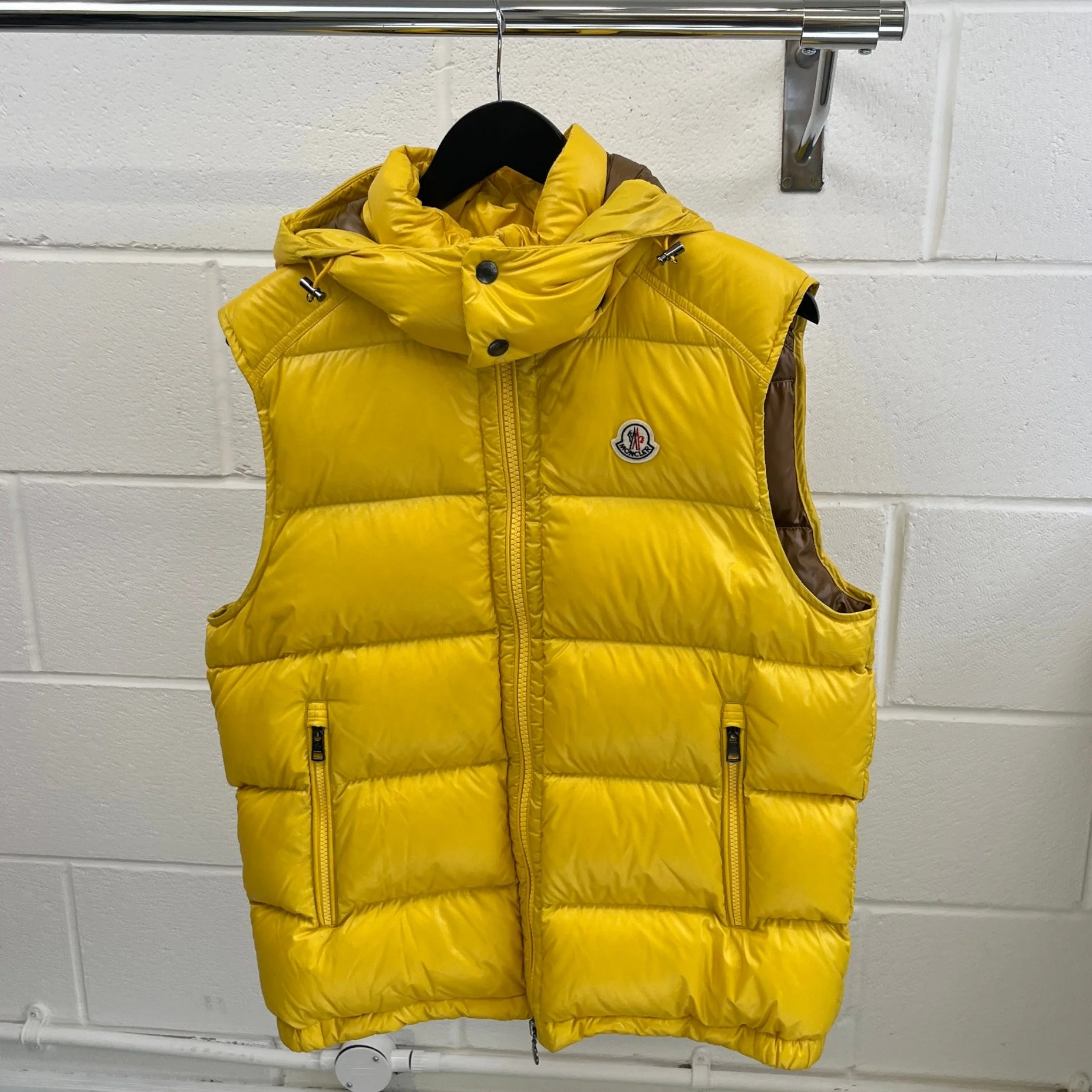 Men's Bormes Gilet Yellow Size 4 / XL - Image 11