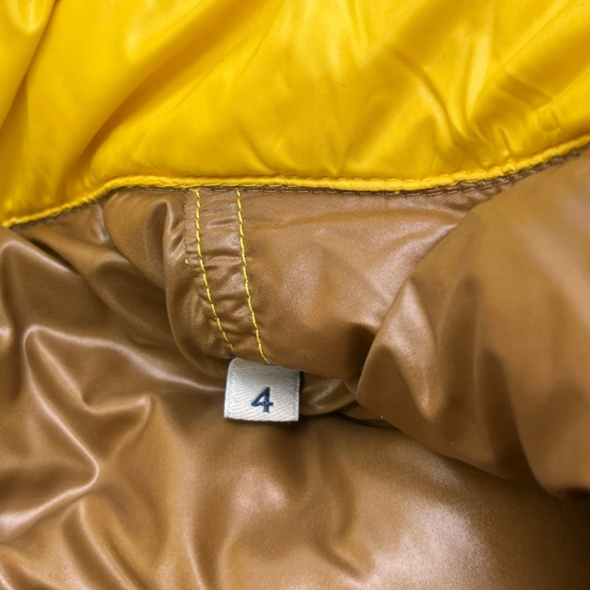 Men's Bormes Gilet Yellow Size 4 / XL - Image 7