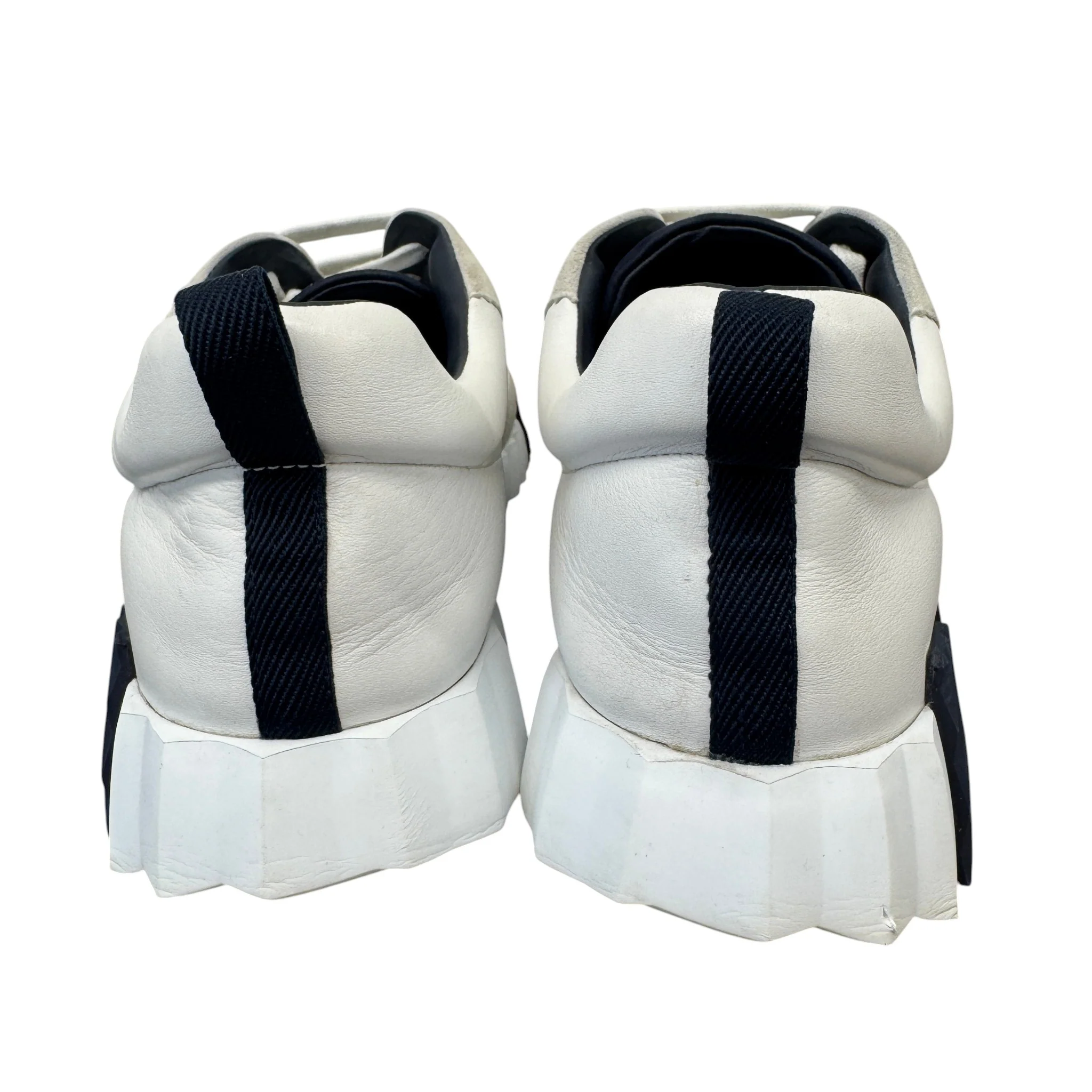 Men's Bouncing Low Trainers White Size EU 44 / UK 10 - Image 10