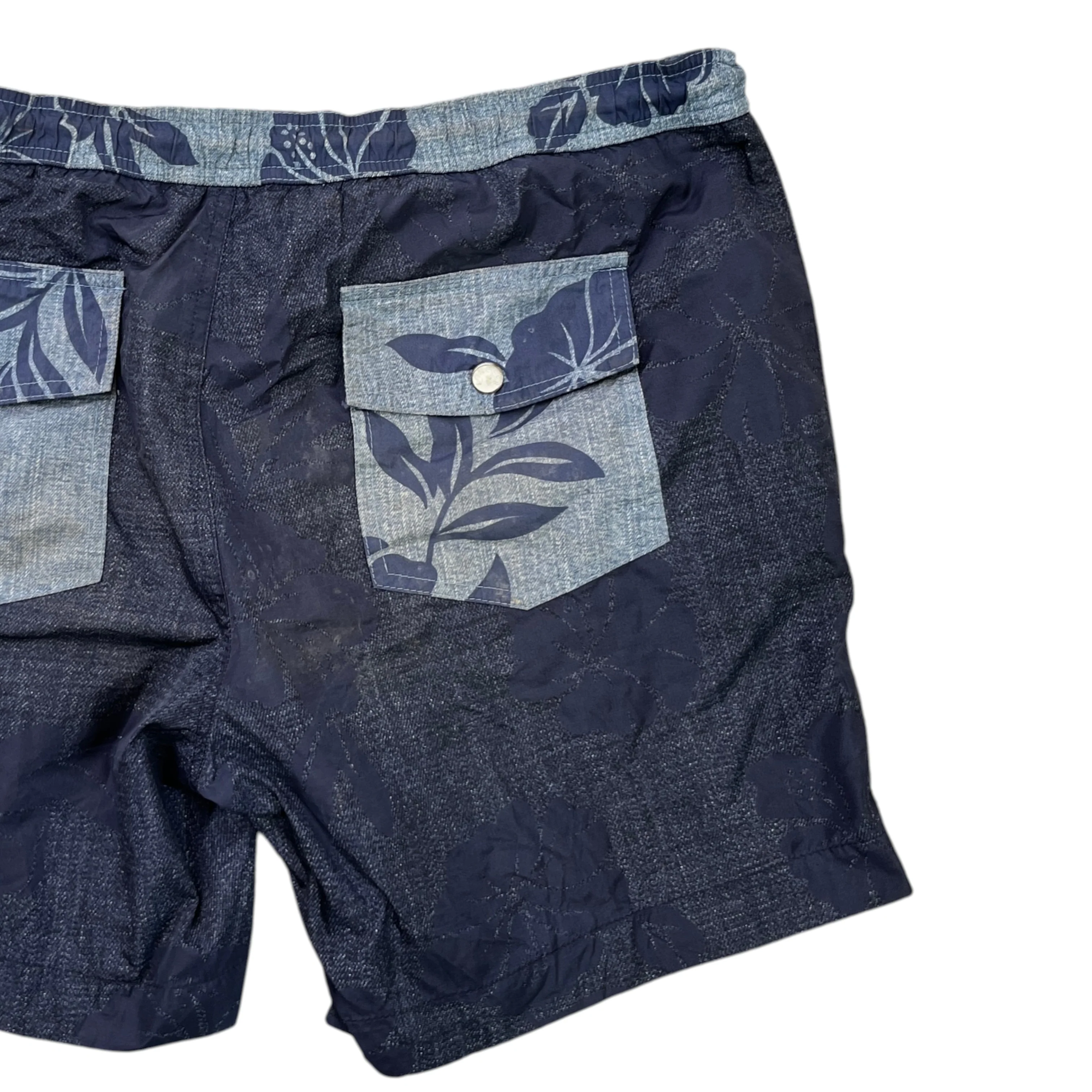 Men's Boxer Mare Boys Age 10 Swim Shorts Navy Size XXS - Image 4