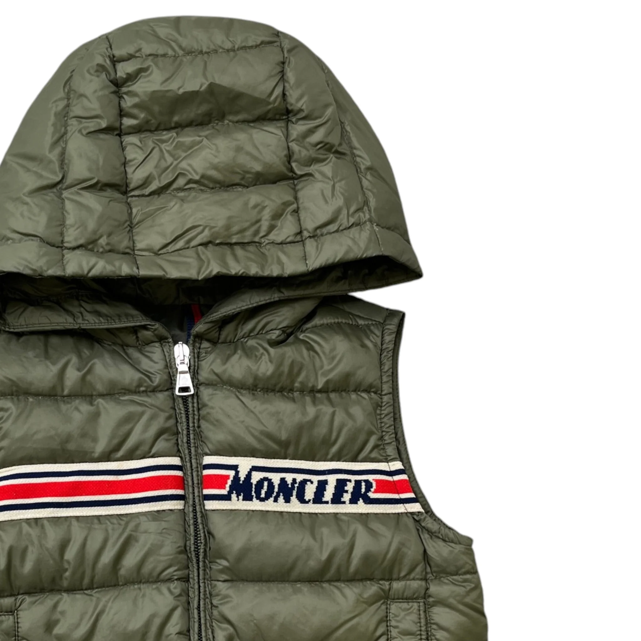 Men's Boys Age 4 Bargy Gilet Khaki Size XXS - Image 3