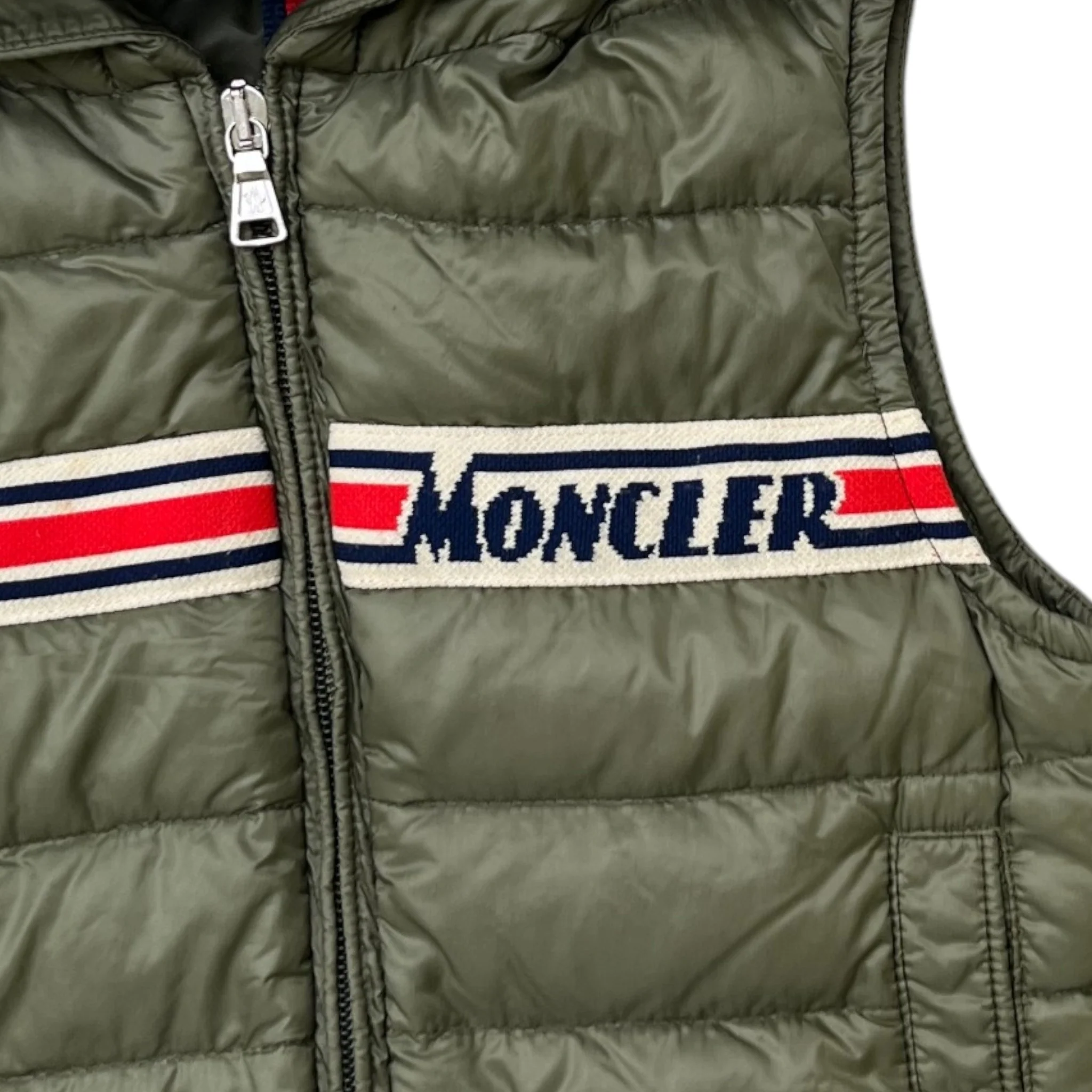 Men's Boys Age 4 Bargy Gilet Khaki Size XXS - Image 5