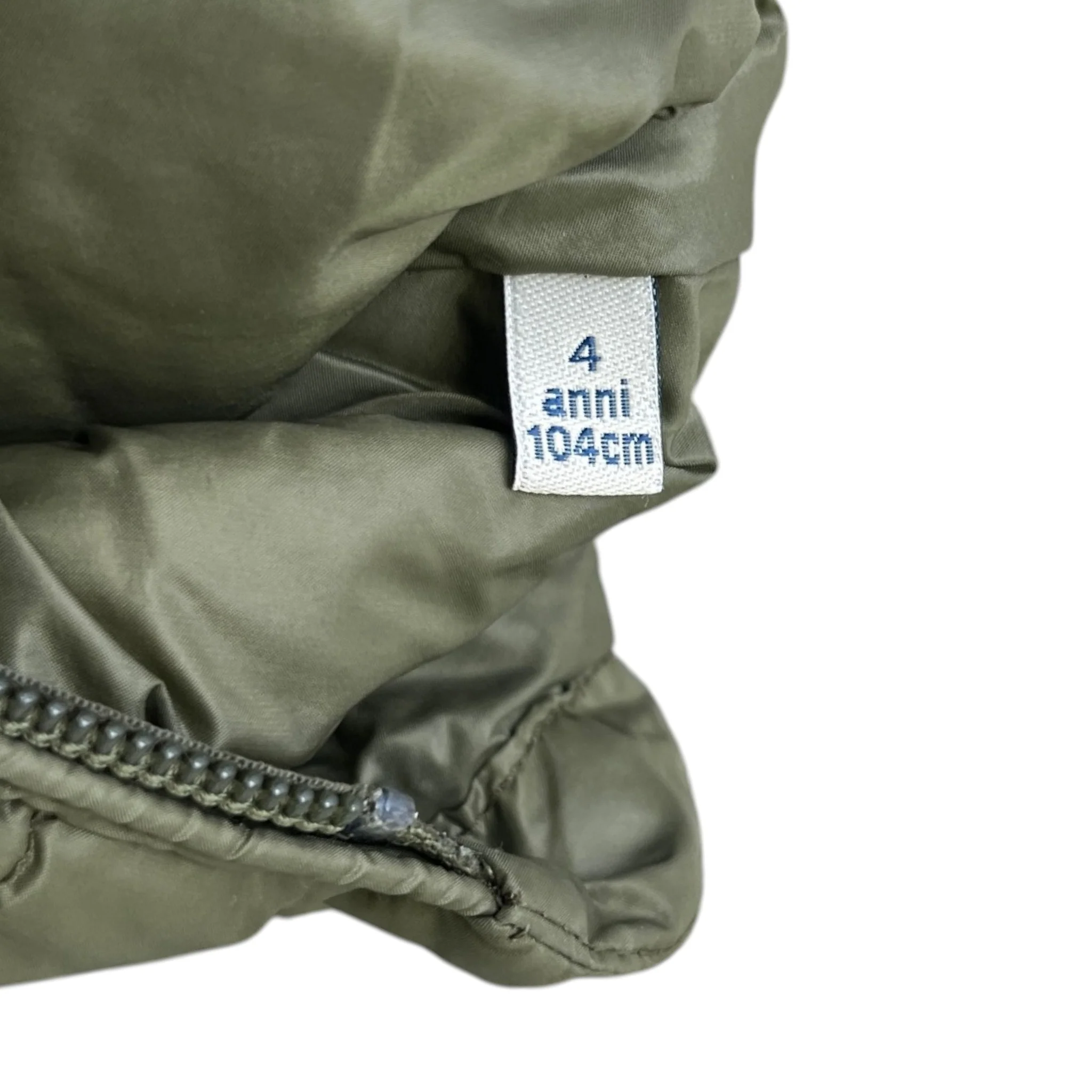Men's Boys Age 4 Bargy Gilet Khaki Size XXS - Image 6