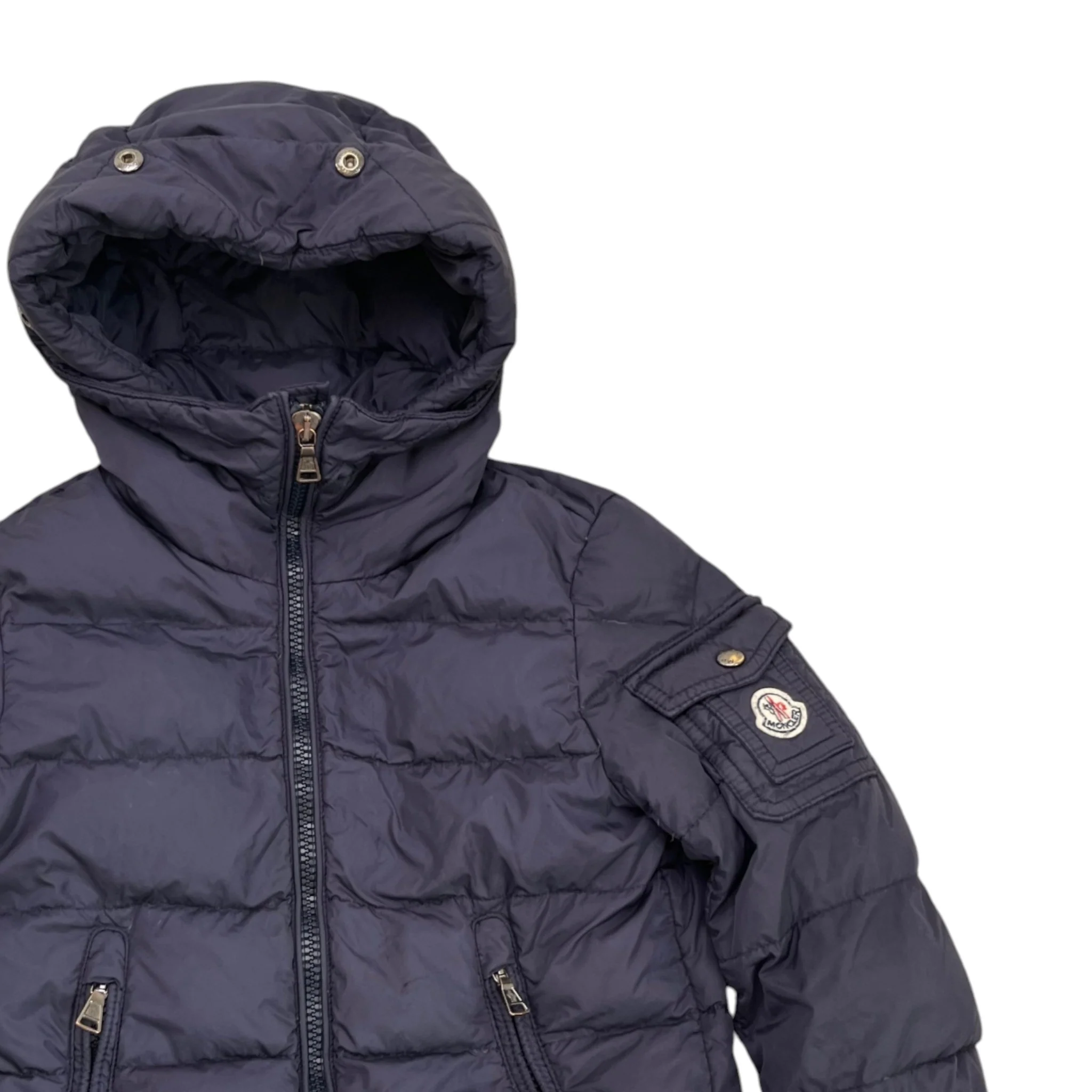 Men's Boys Age 4 Byron Down Jacket Navy Size XXS - Image 3