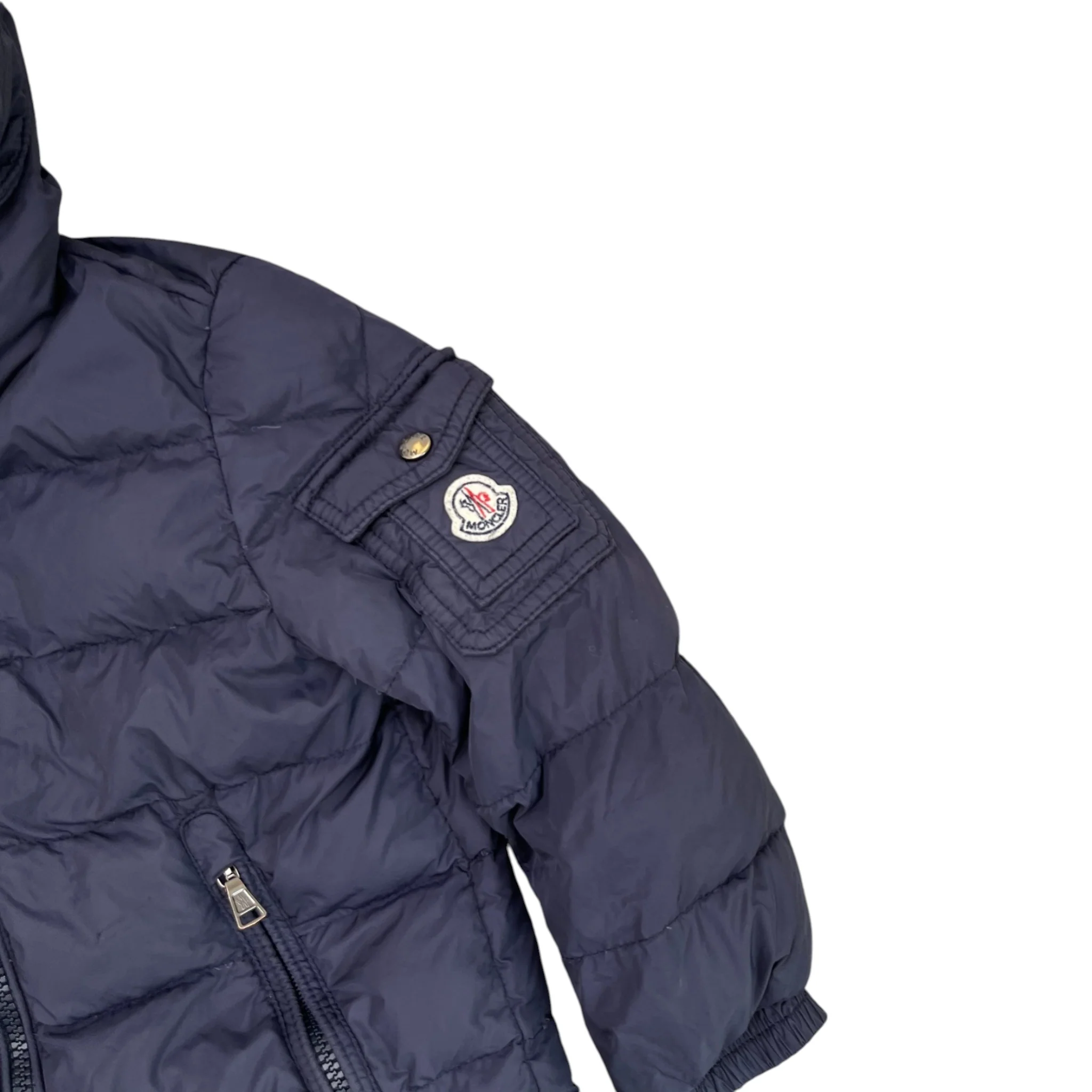 Men's Boys Age 4 Byron Down Jacket Navy Size XXS - Image 5