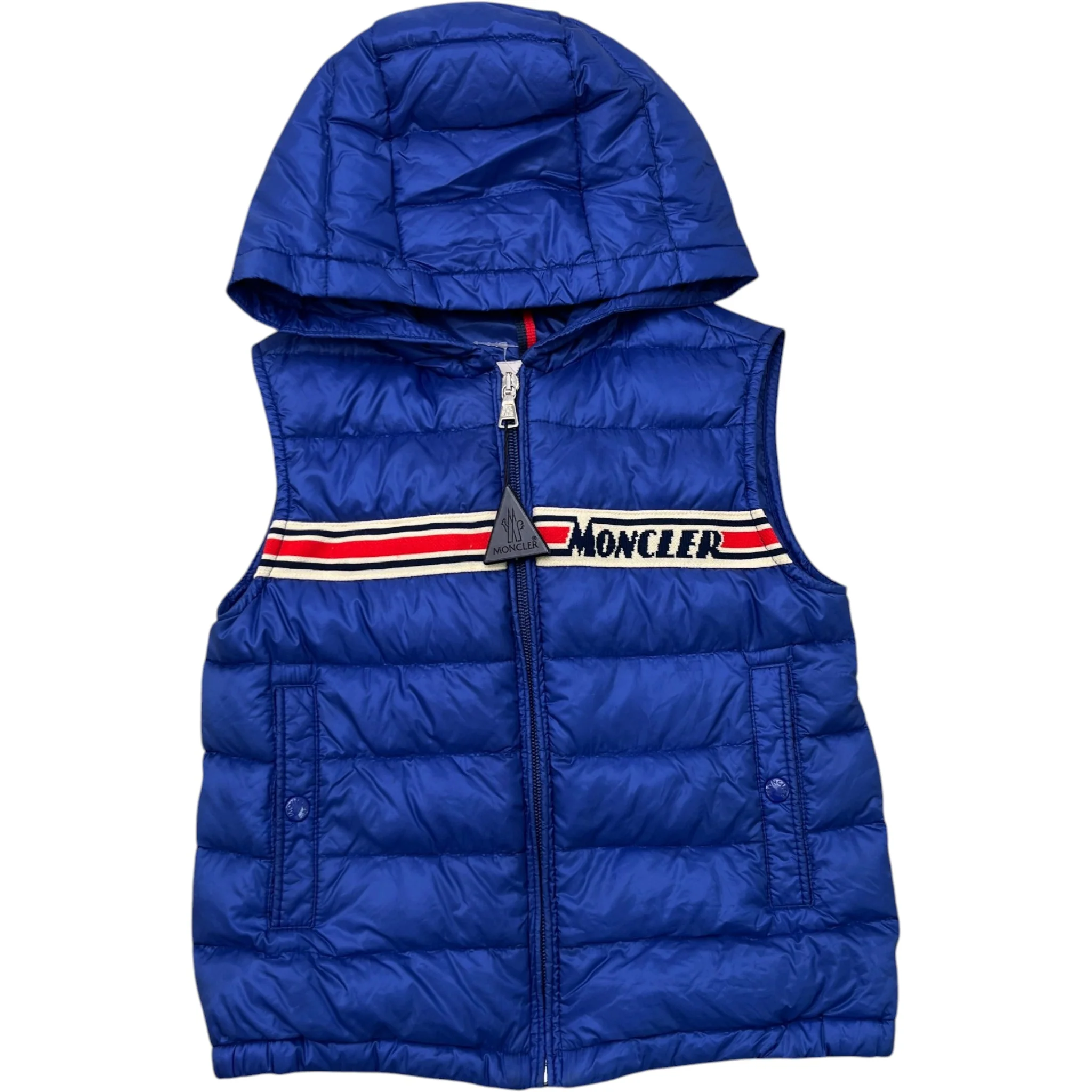 Men's Boys Age 6 Bargy Gilet Blue Size XXS