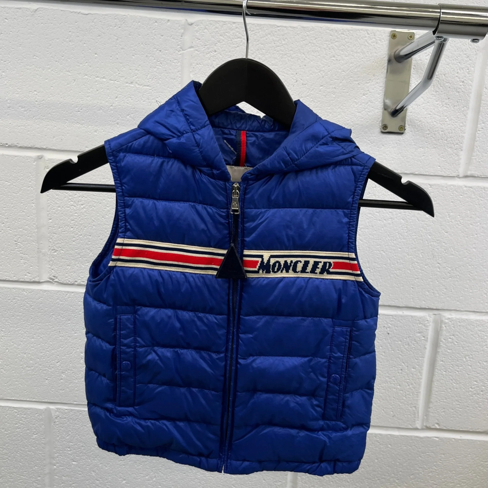 Men's Boys Age 6 Bargy Gilet Blue Size XXS - Image 11