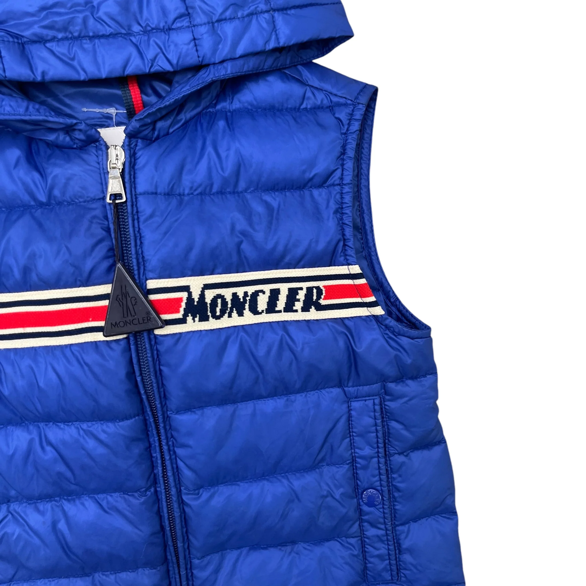 Men's Boys Age 6 Bargy Gilet Blue Size XXS - Image 5
